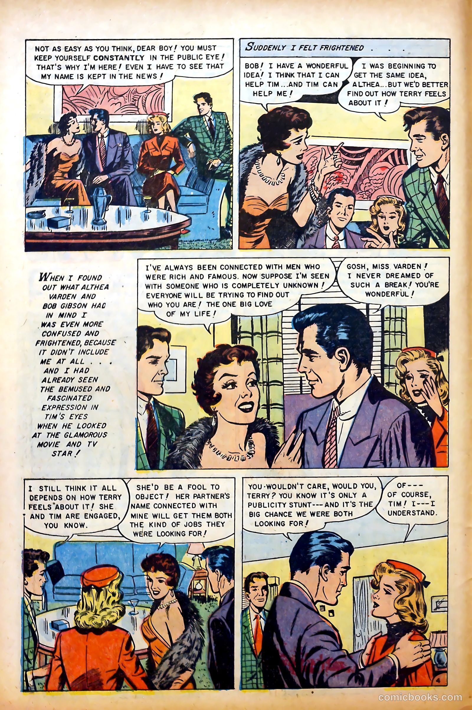 Glamorous Romances #78 (1954) — page 6 of 36