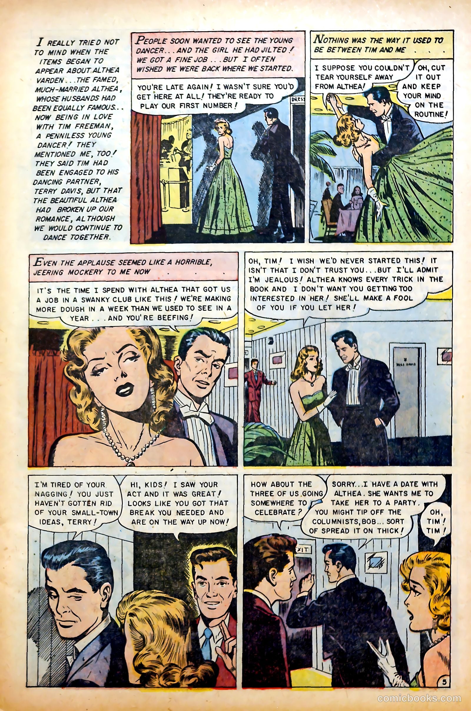 Glamorous Romances #78 (1954) — page 7 of 36