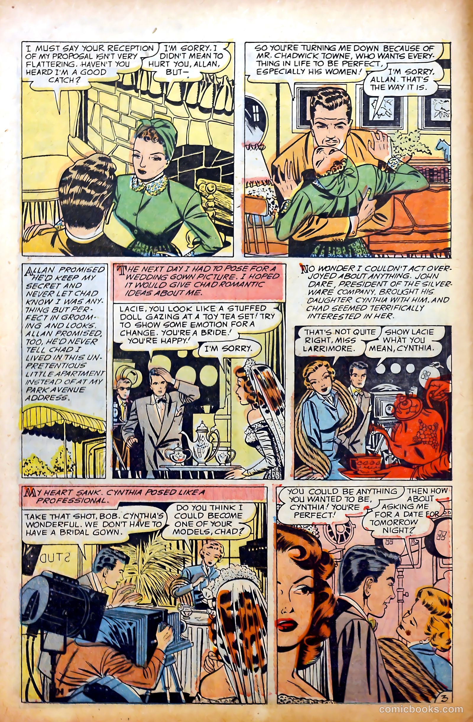 Glamorous Romances #78 (1954) — page 12 of 36