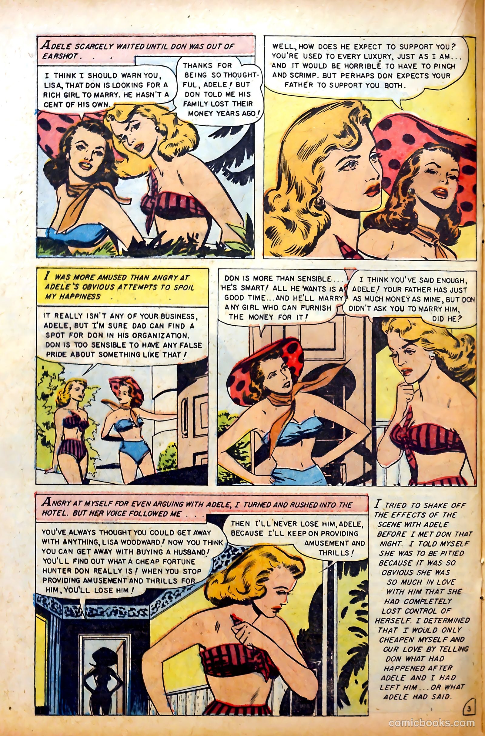 Glamorous Romances #78 (1954) — page 20 of 36