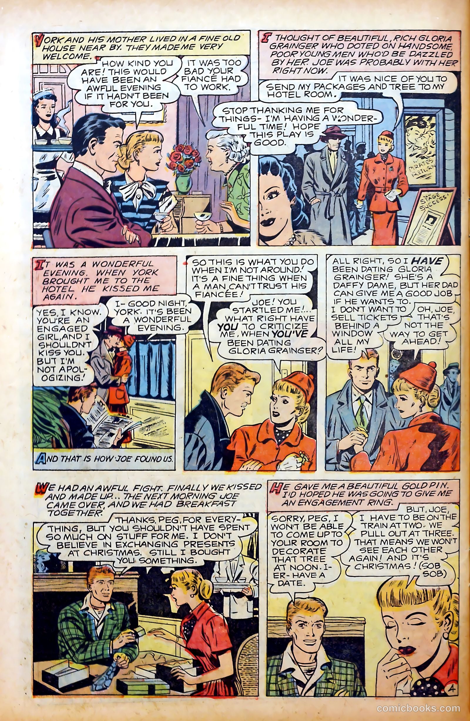 Glamorous Romances #78 (1954) — page 30 of 36