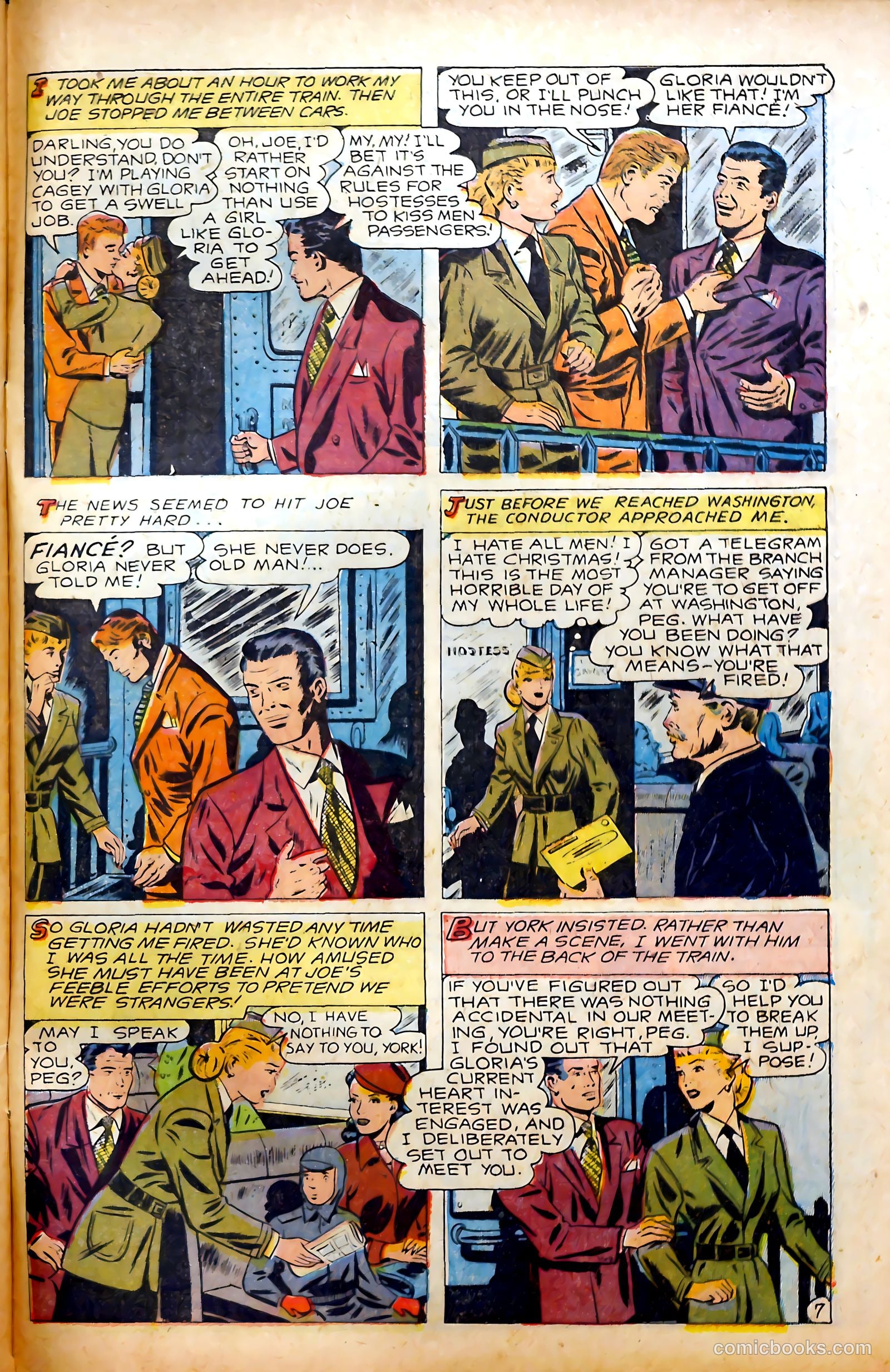 Glamorous Romances #78 (1954) — page 33 of 36