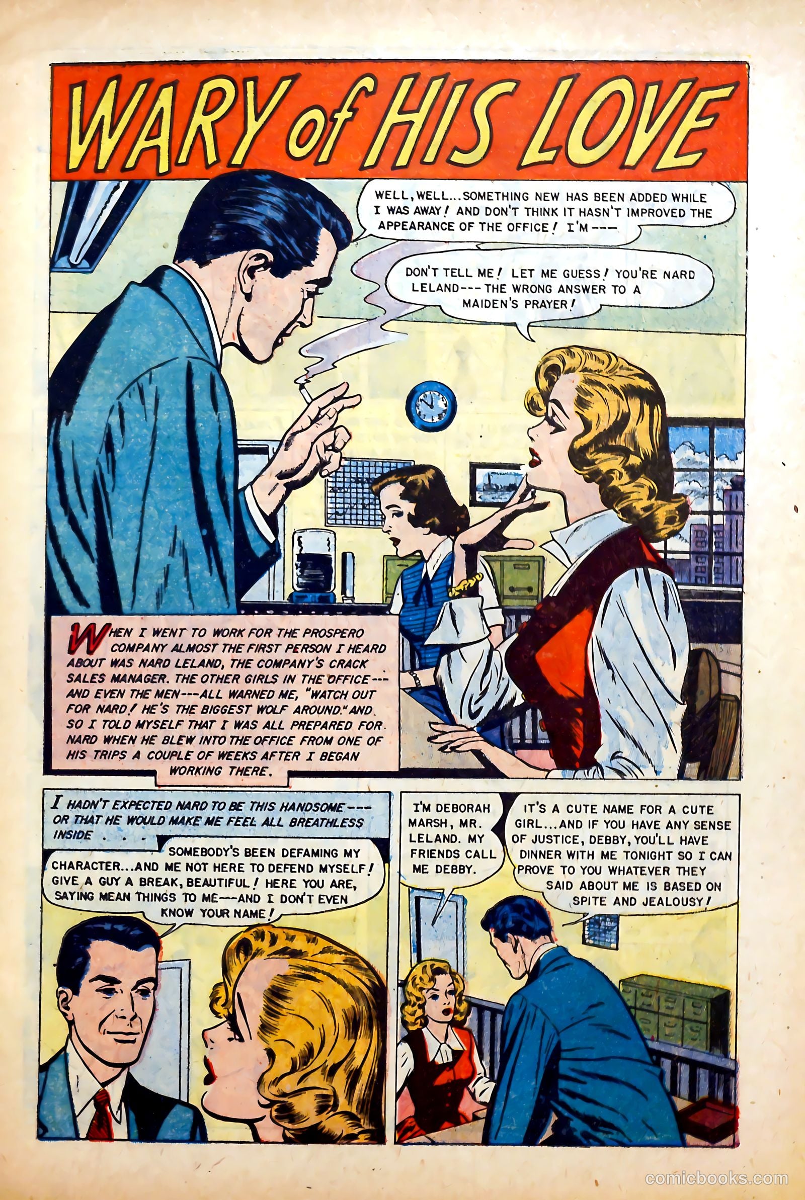Glamorous Romances #79 (1954) — page 3 of 36