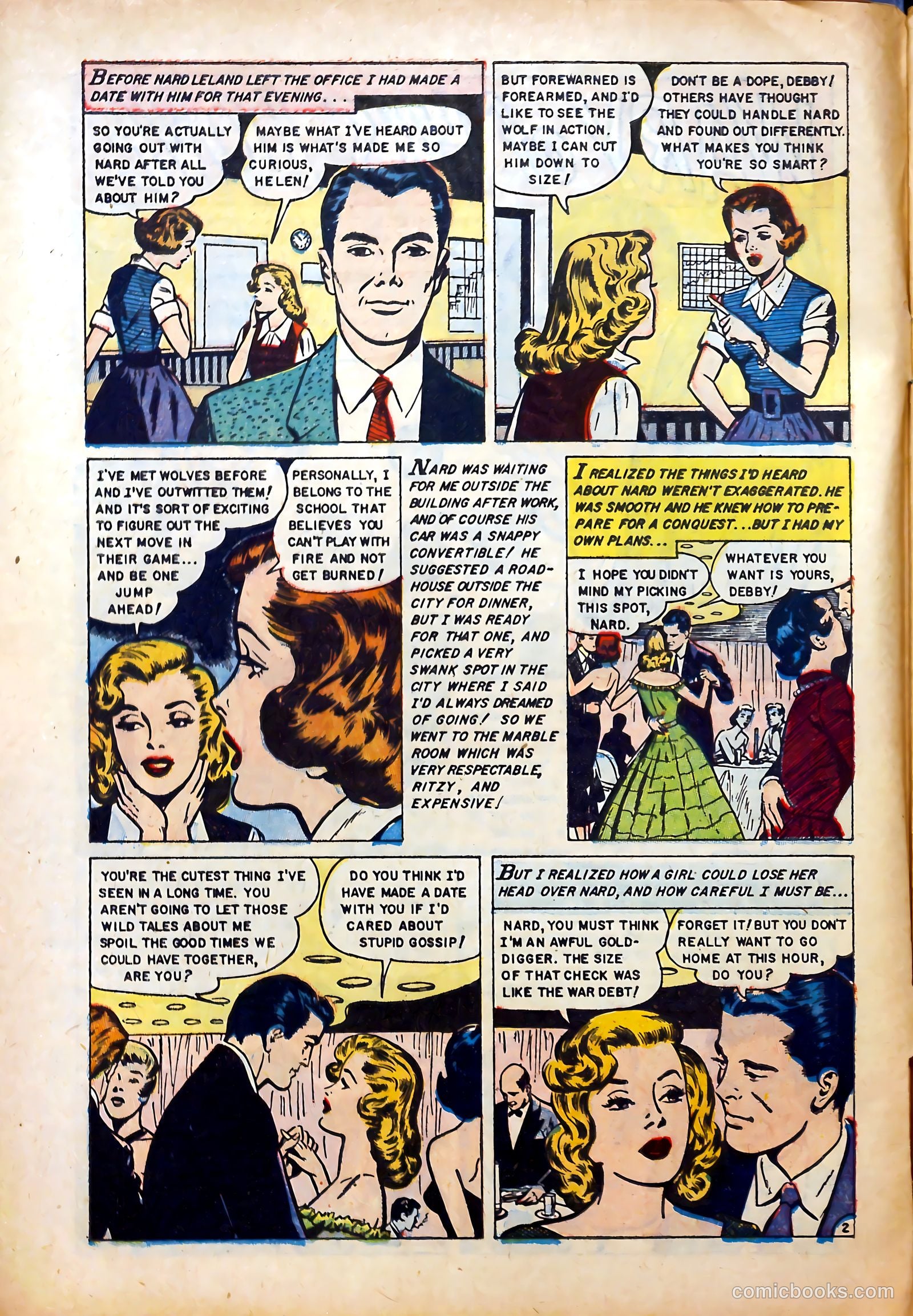 Glamorous Romances #79 (1954) — page 4 of 36