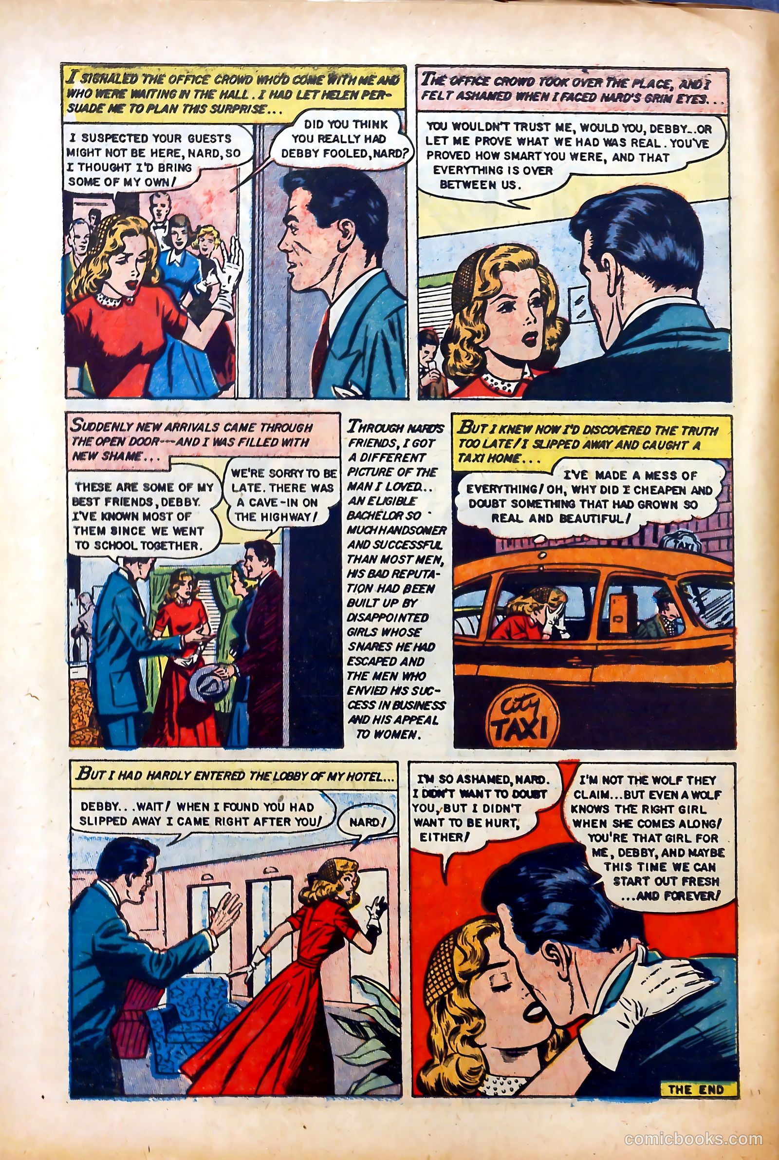 Glamorous Romances #79 (1954) — page 10 of 36