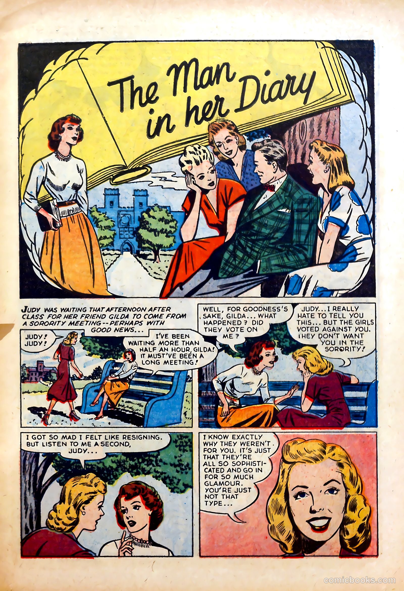 Glamorous Romances #79 (1954) — page 11 of 36