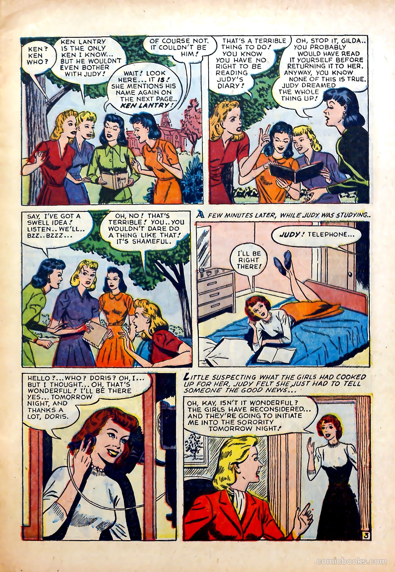 Glamorous Romances #79 (1954) — page 13 of 36