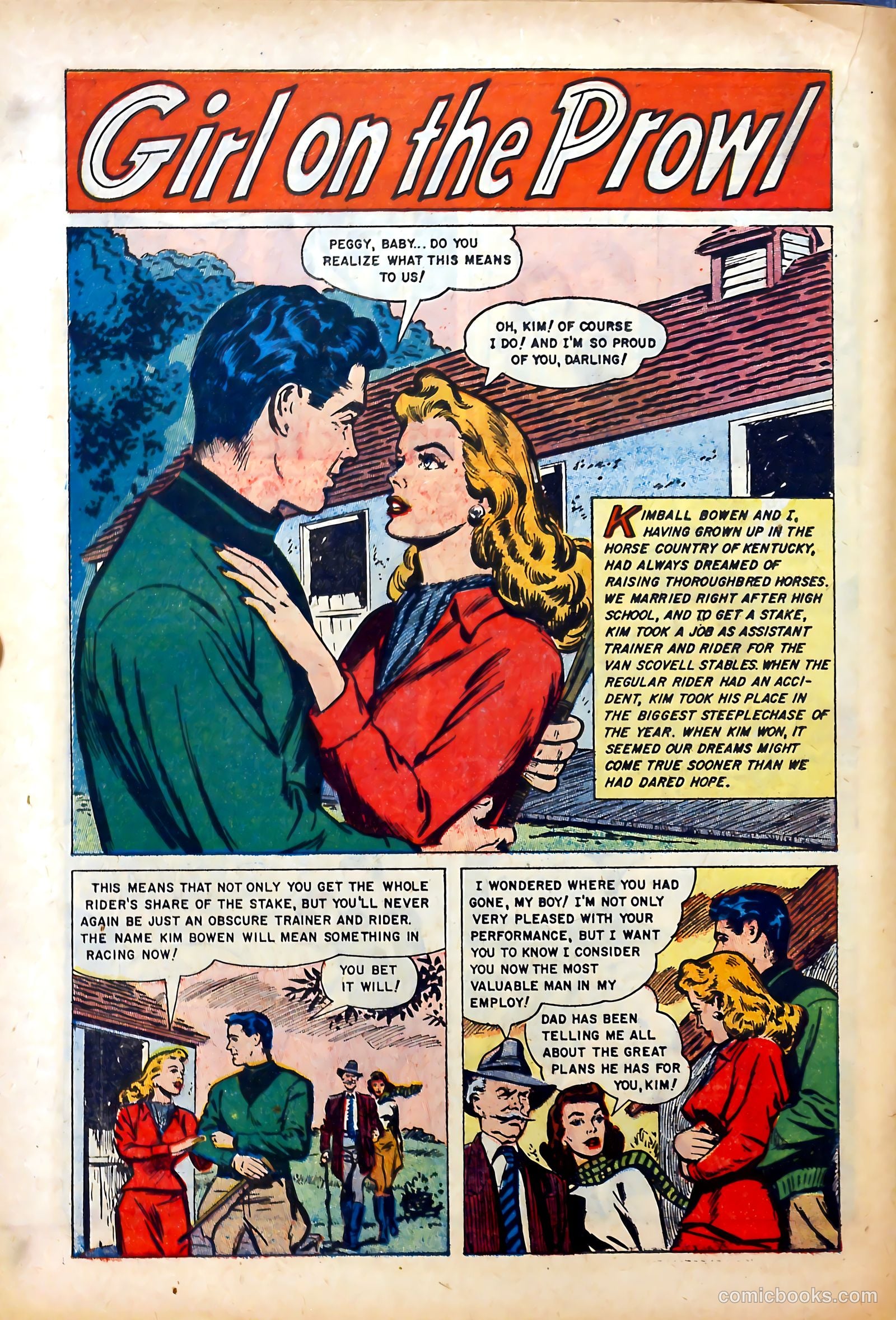 Glamorous Romances #79 (1954) — page 18 of 36