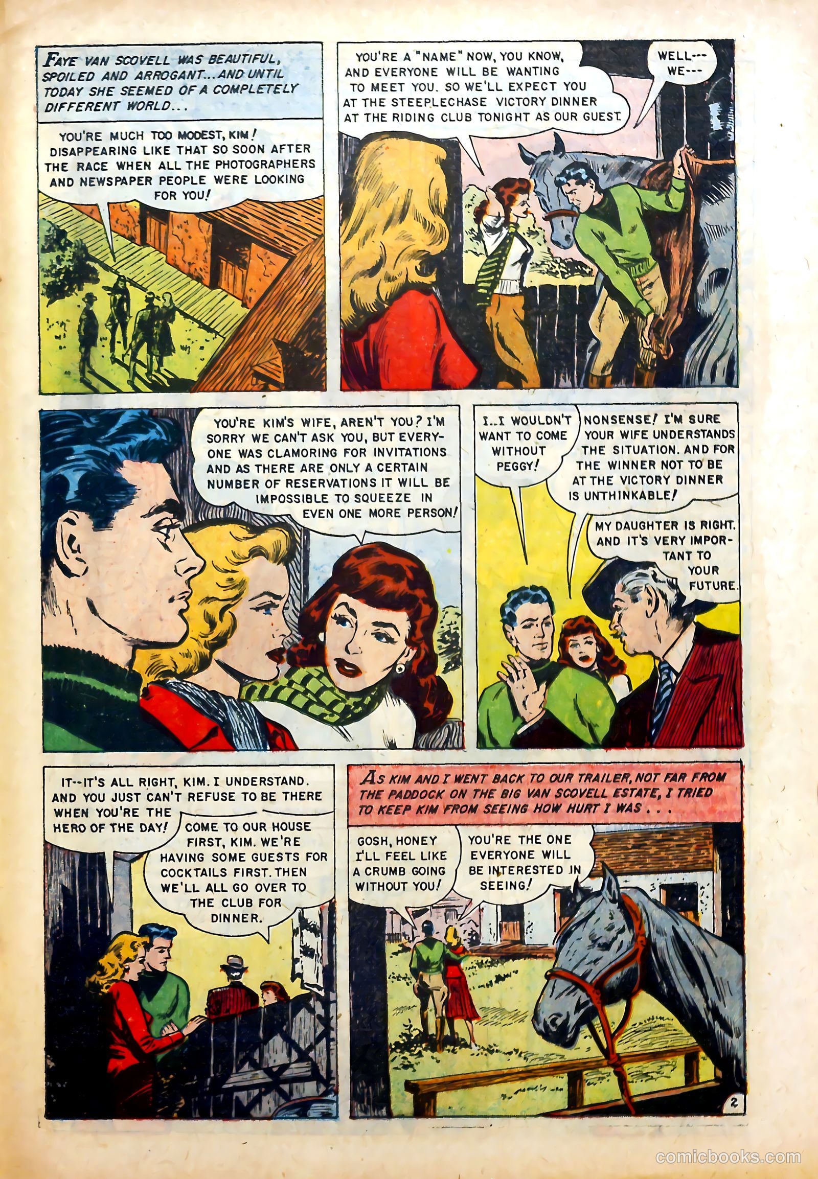 Glamorous Romances #79 (1954) — page 19 of 36