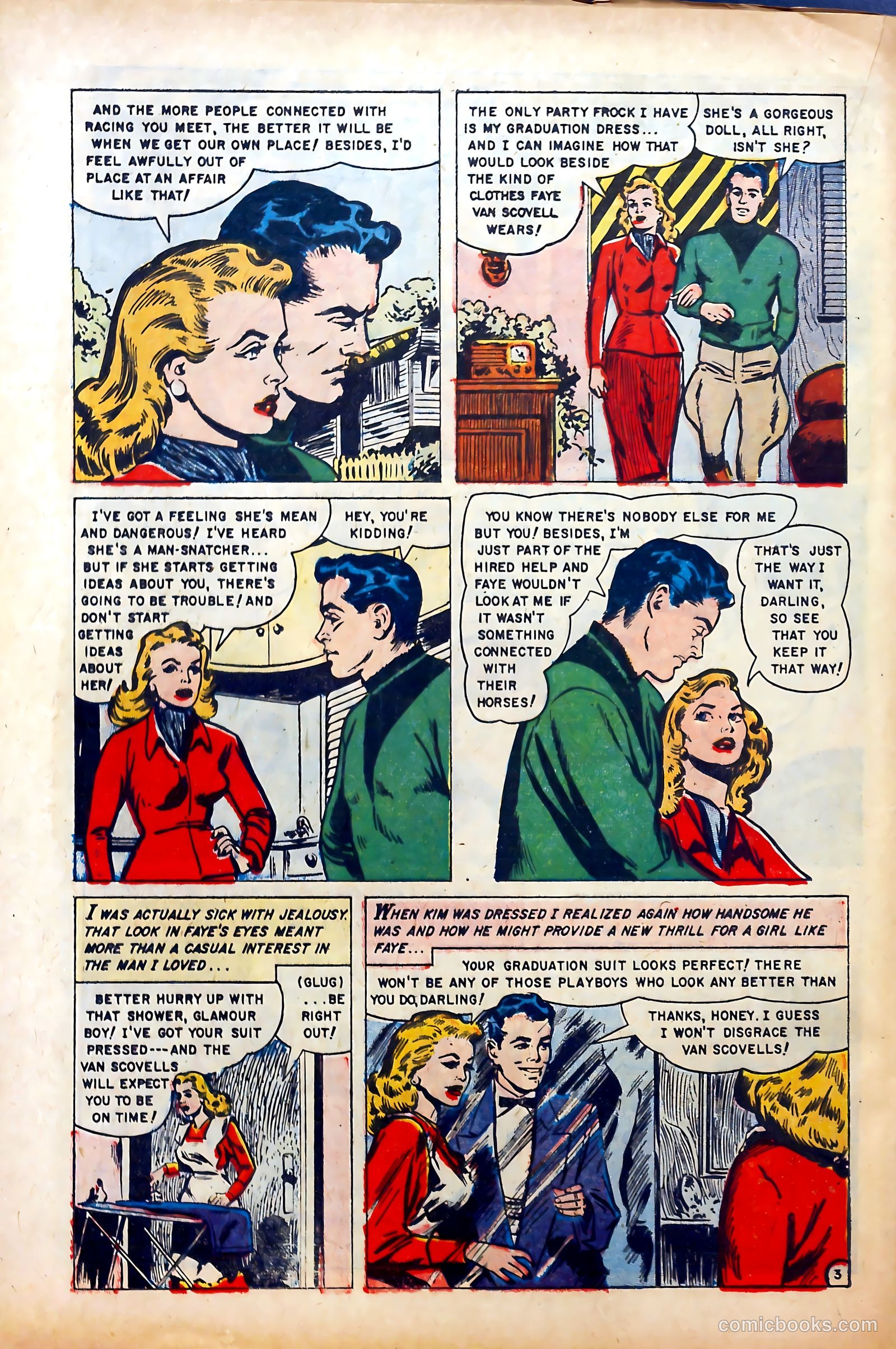 Glamorous Romances #79 (1954) — page 20 of 36