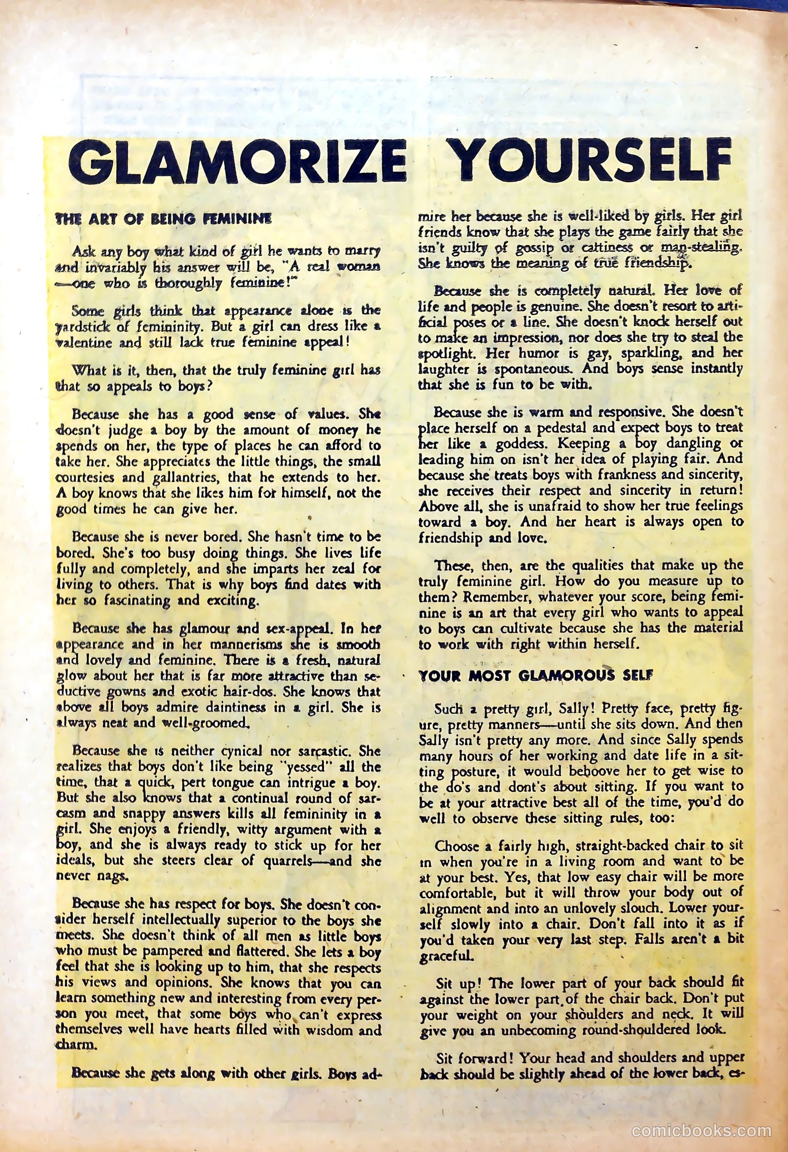 Glamorous Romances #79 (1954) — page 26 of 36