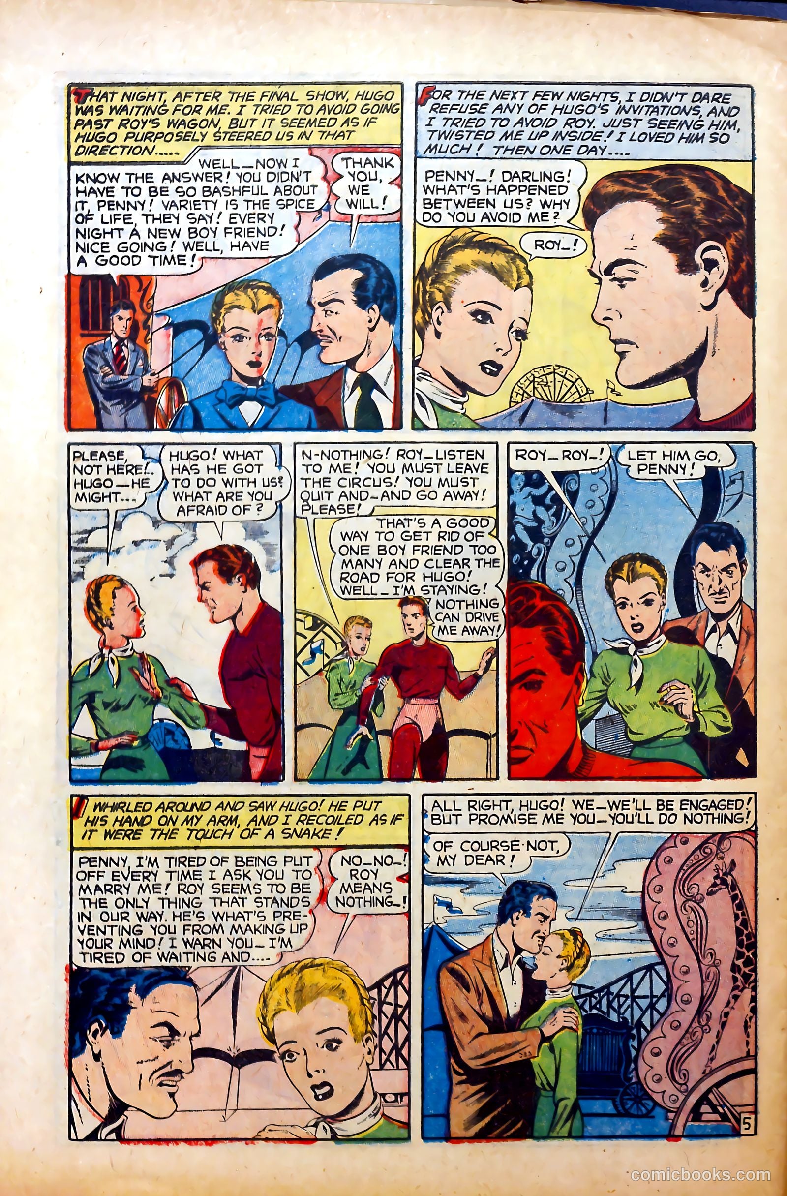 Glamorous Romances #79 (1954) — page 32 of 36