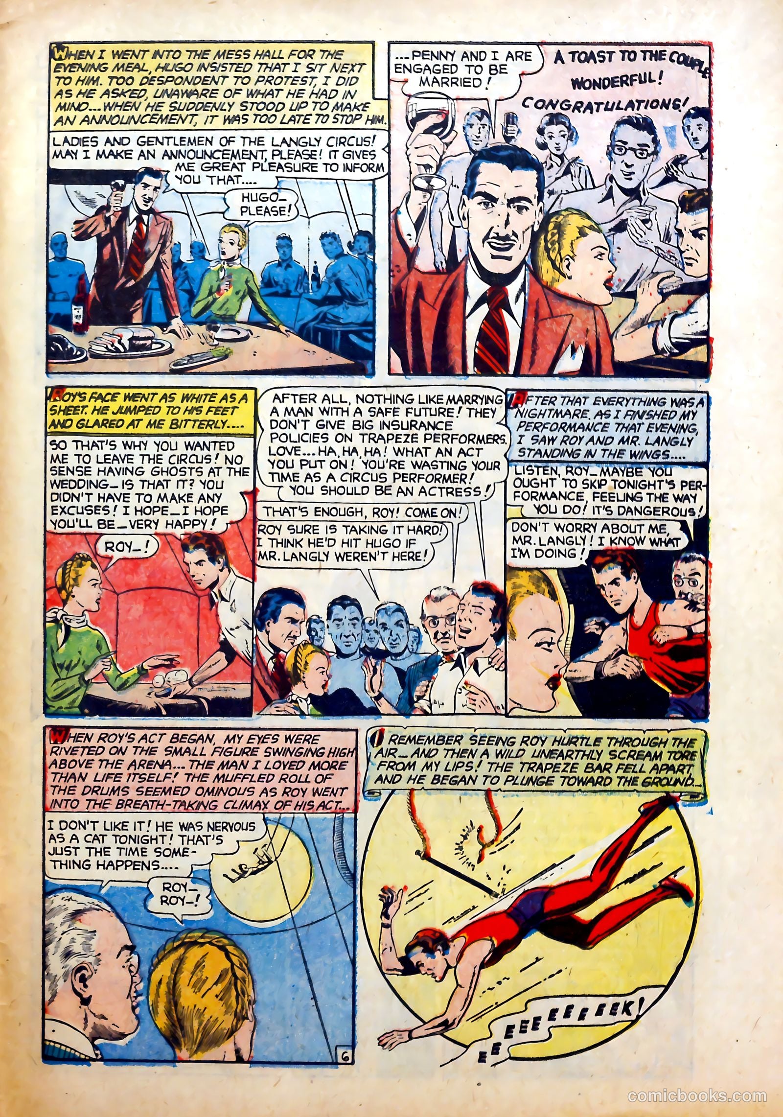 Glamorous Romances #79 (1954) — page 33 of 36