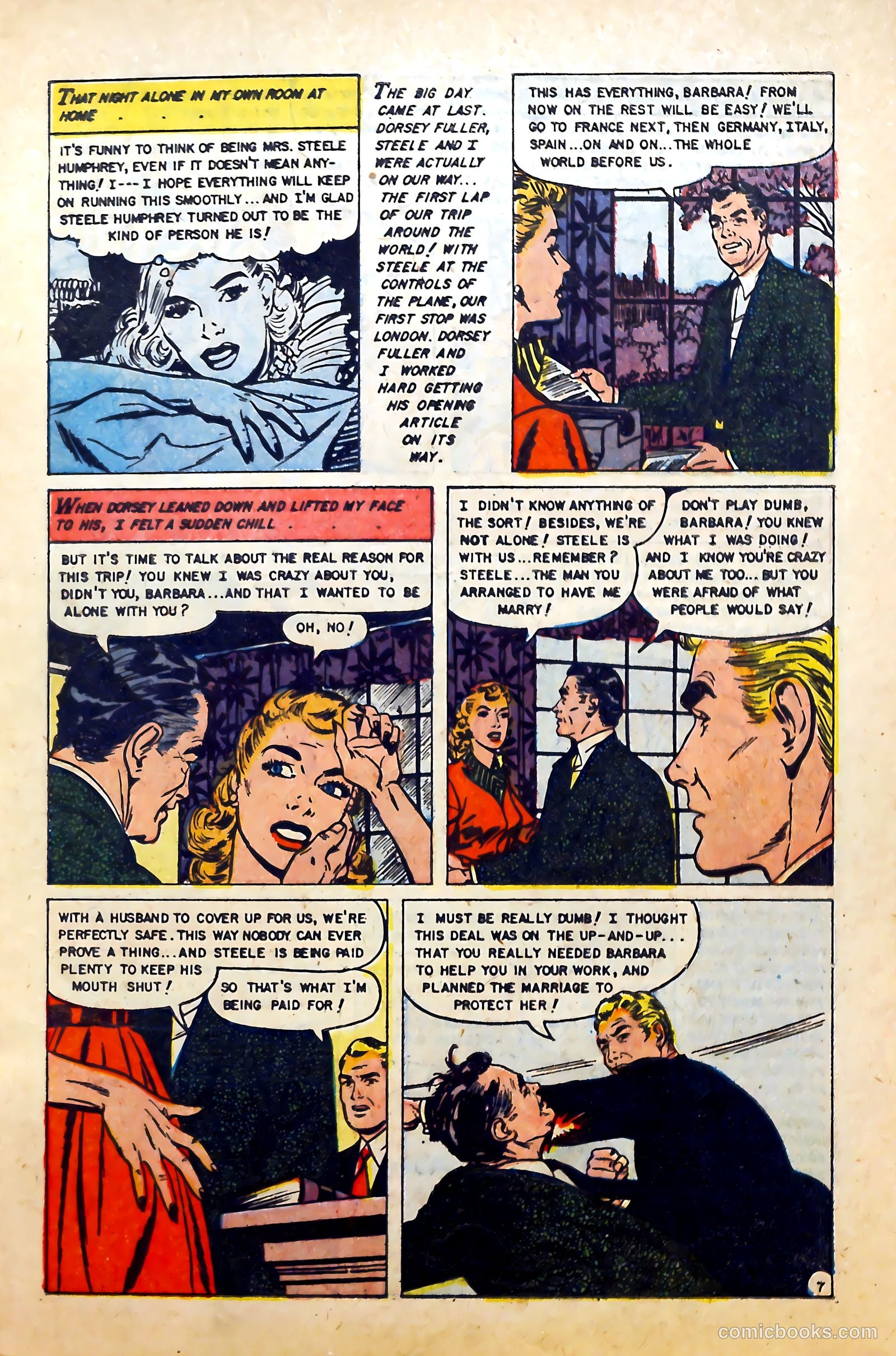 Glamorous Romances #80 (1955) — page 9 of 36