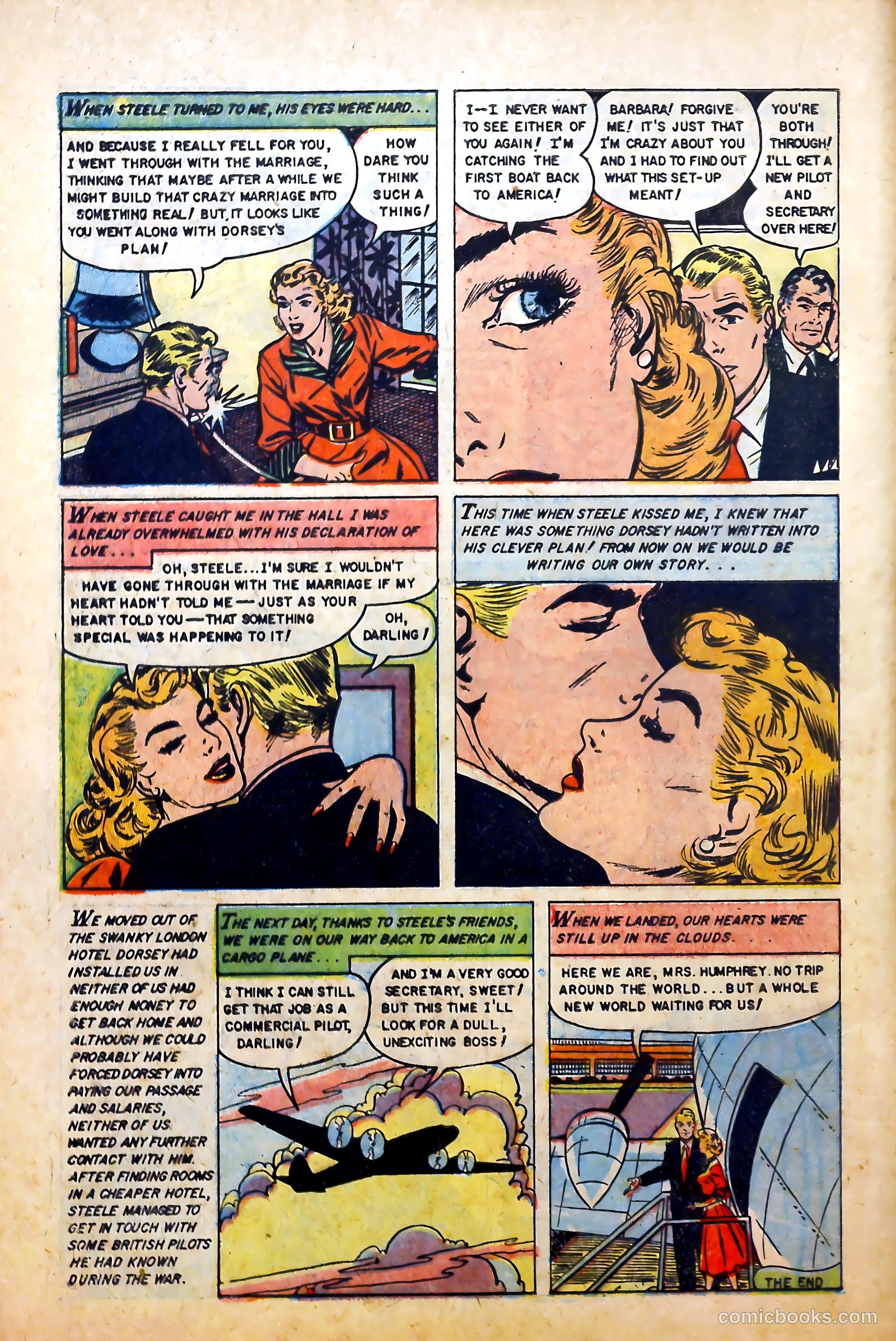 Glamorous Romances #80 (1955) — page 10 of 36