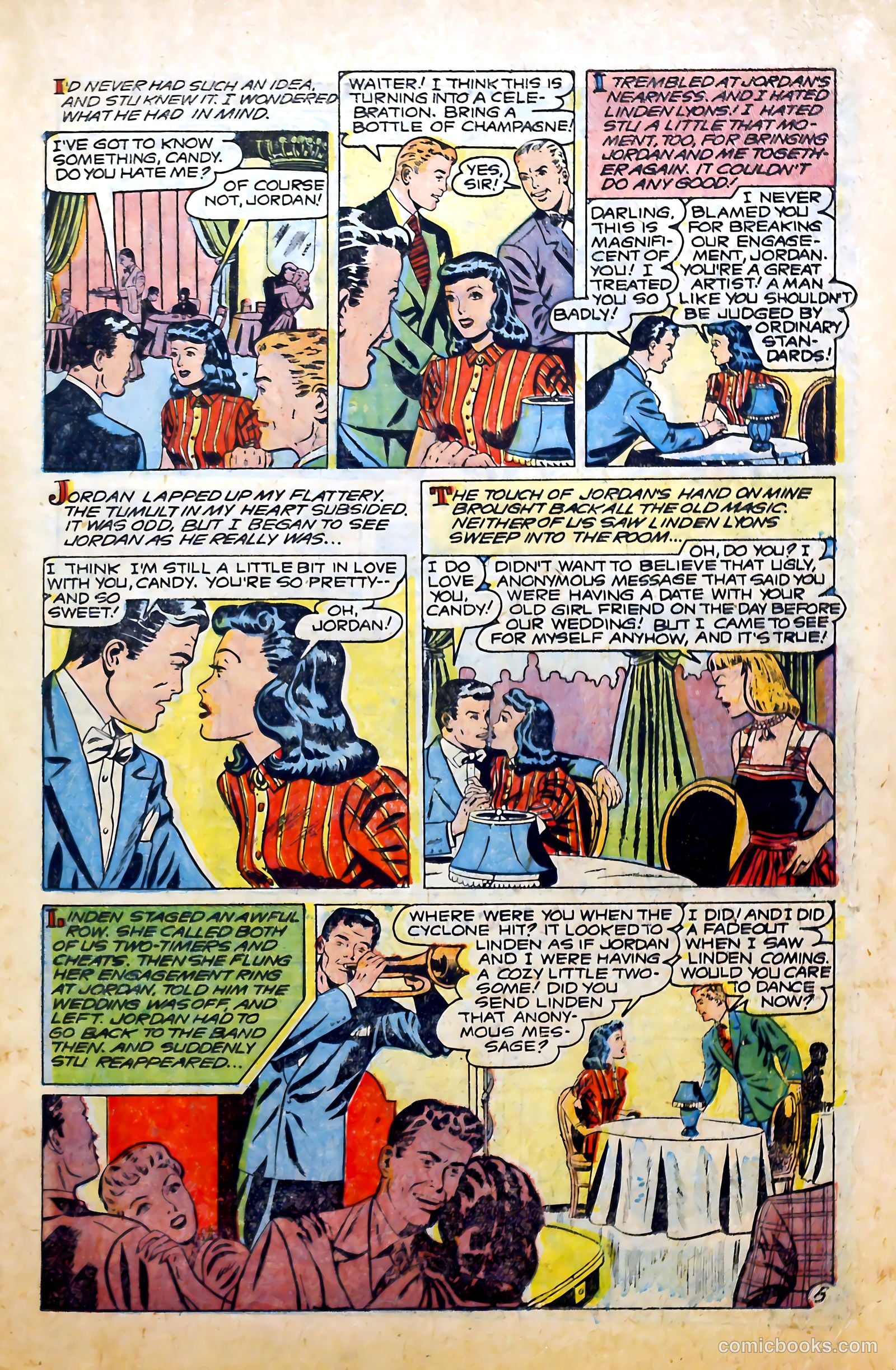 Glamorous Romances #80 (1955) — page 15 of 36