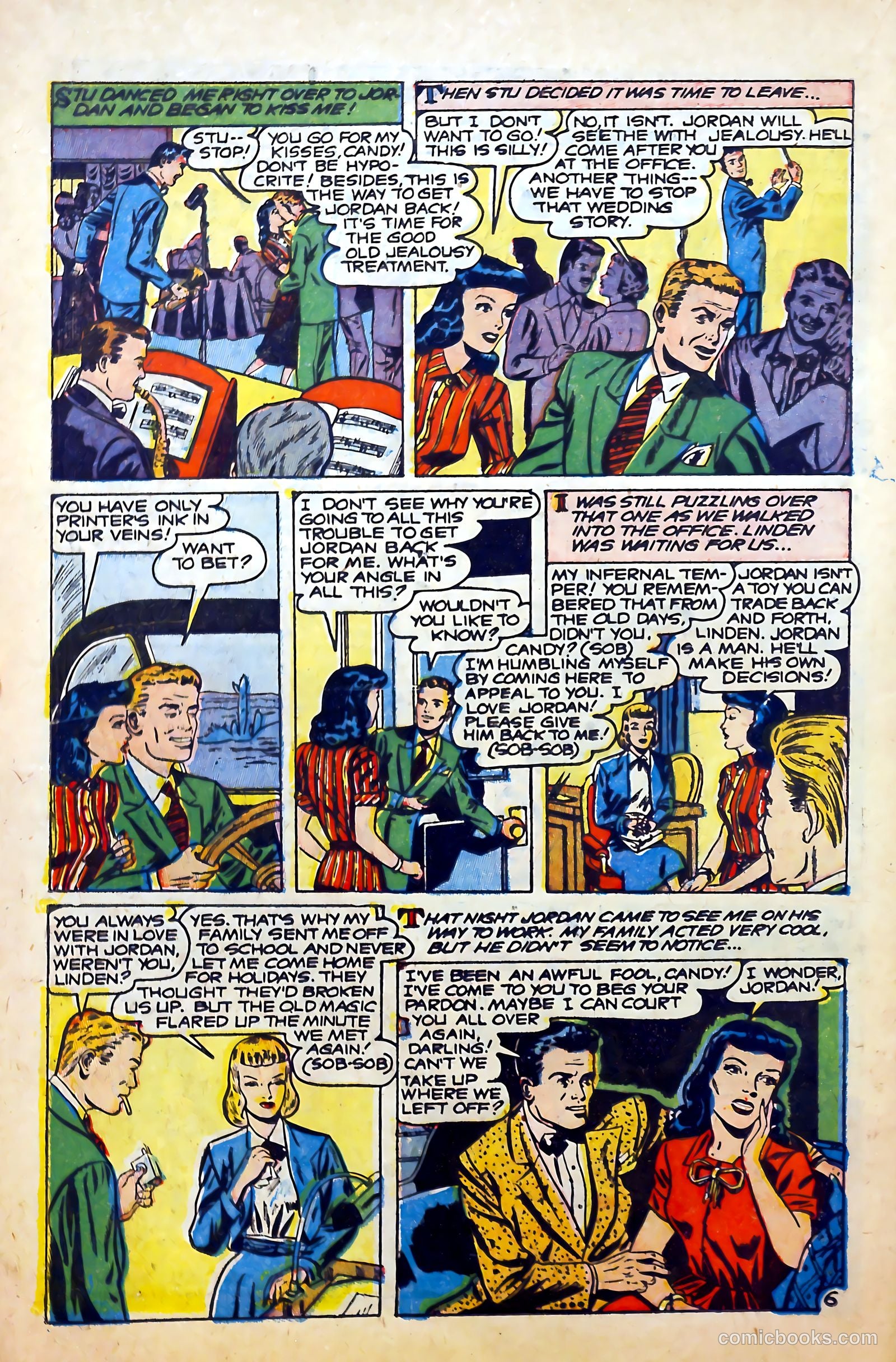 Glamorous Romances #80 (1955) — page 16 of 36