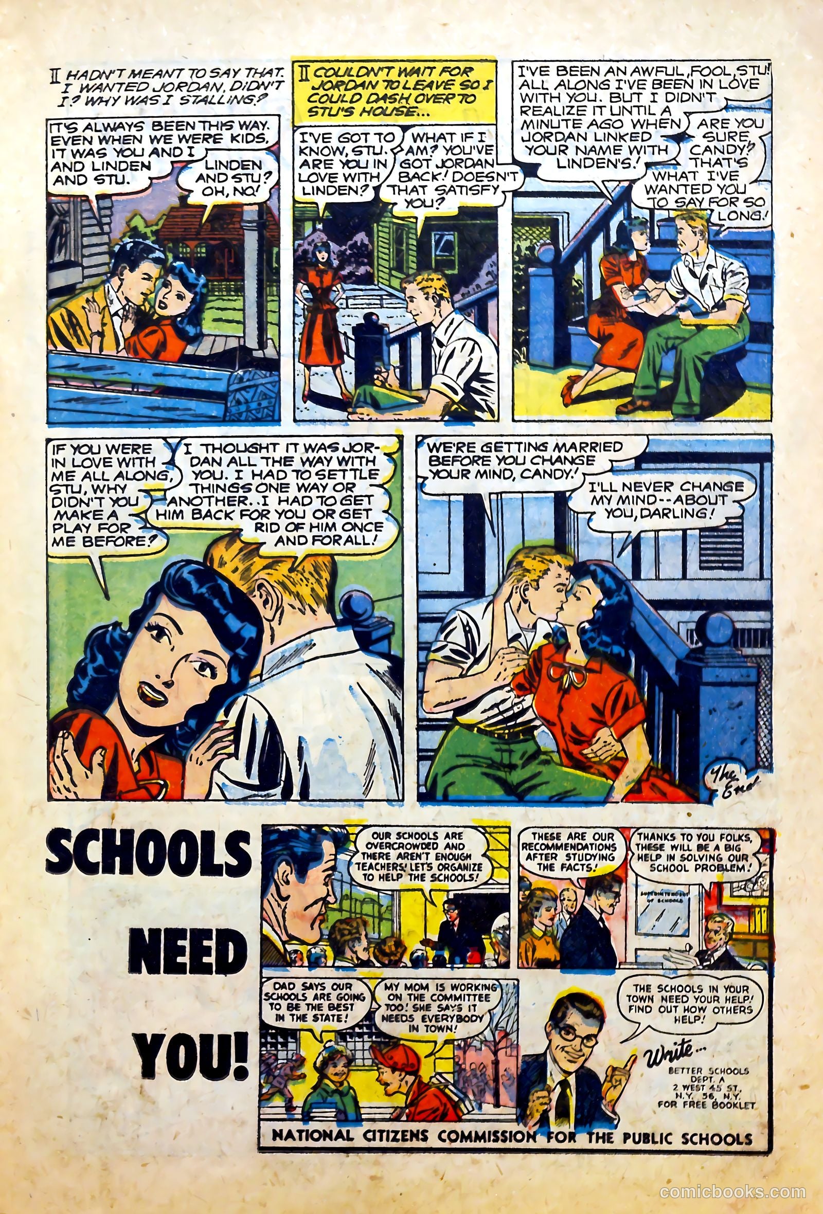 Glamorous Romances #80 (1955) — page 17 of 36