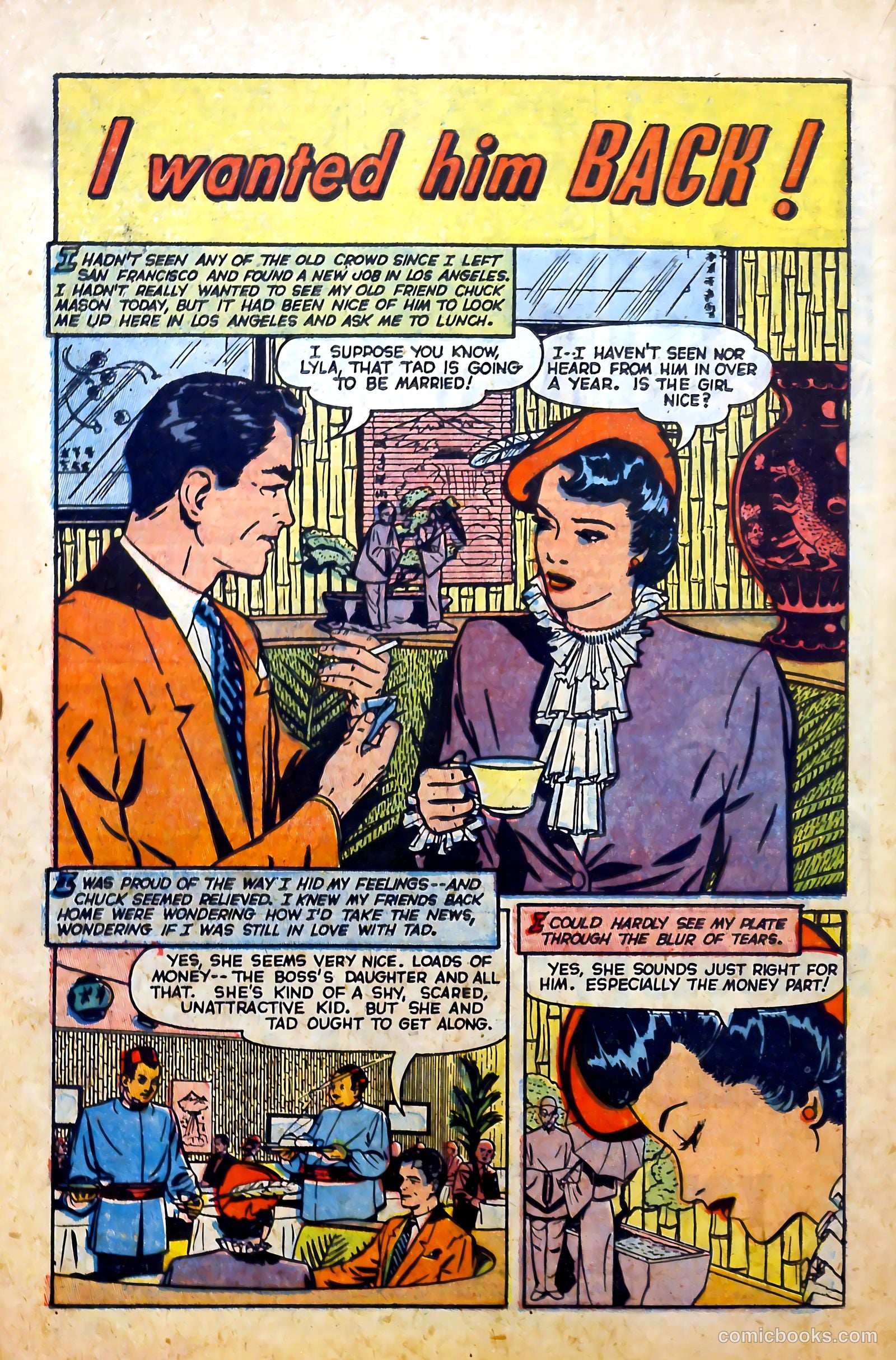 Glamorous Romances #80 (1955) — page 18 of 36