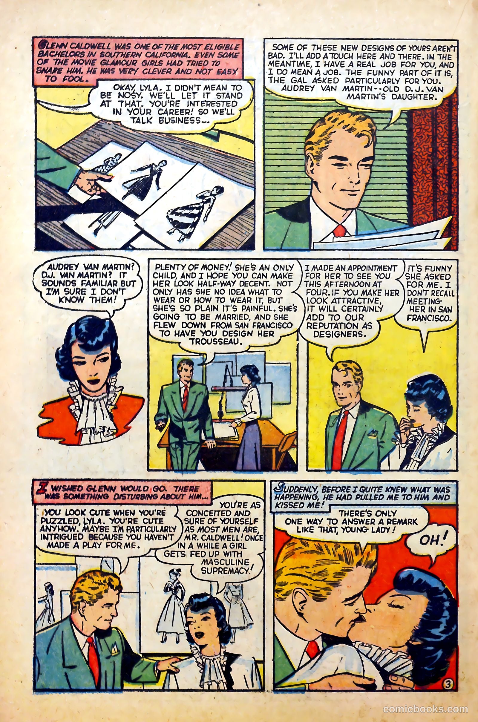 Glamorous Romances #80 (1955) — page 20 of 36