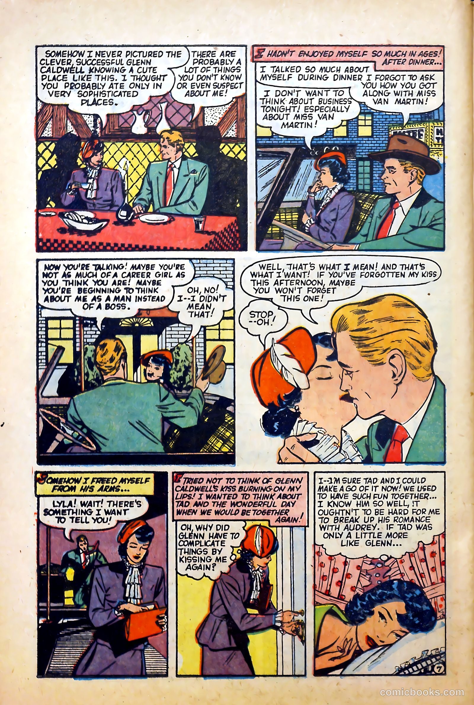 Glamorous Romances #80 (1955) — page 24 of 36