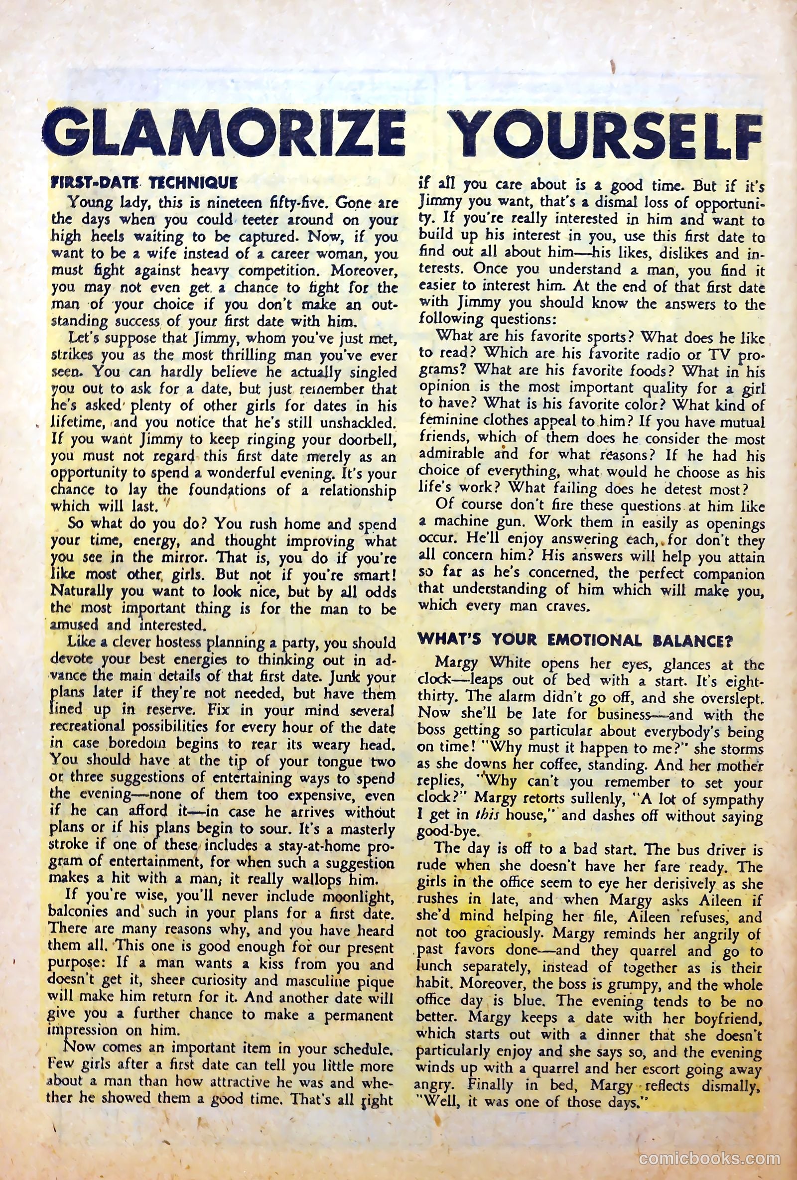 Glamorous Romances #80 (1955) — page 26 of 36