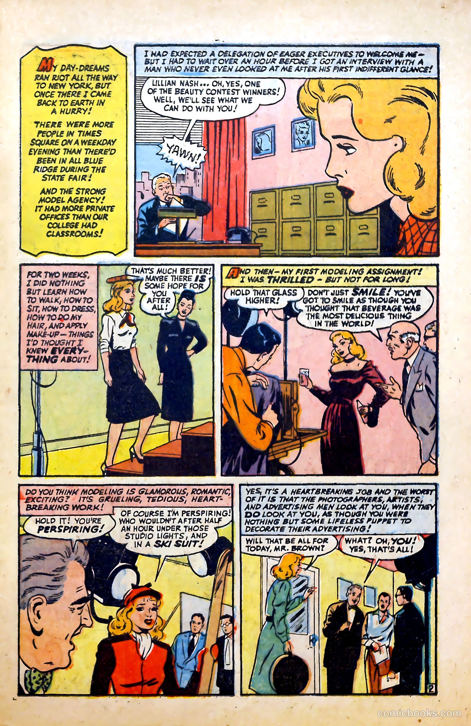 Glamorous Romances #80 (1955) — page 29 of 36