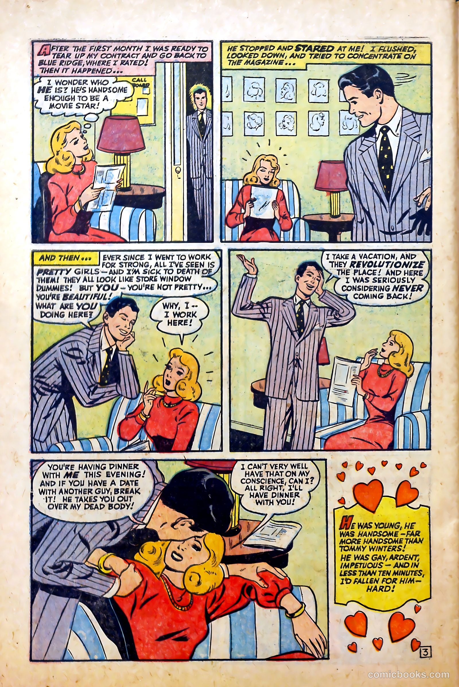 Glamorous Romances #80 (1955) — page 30 of 36