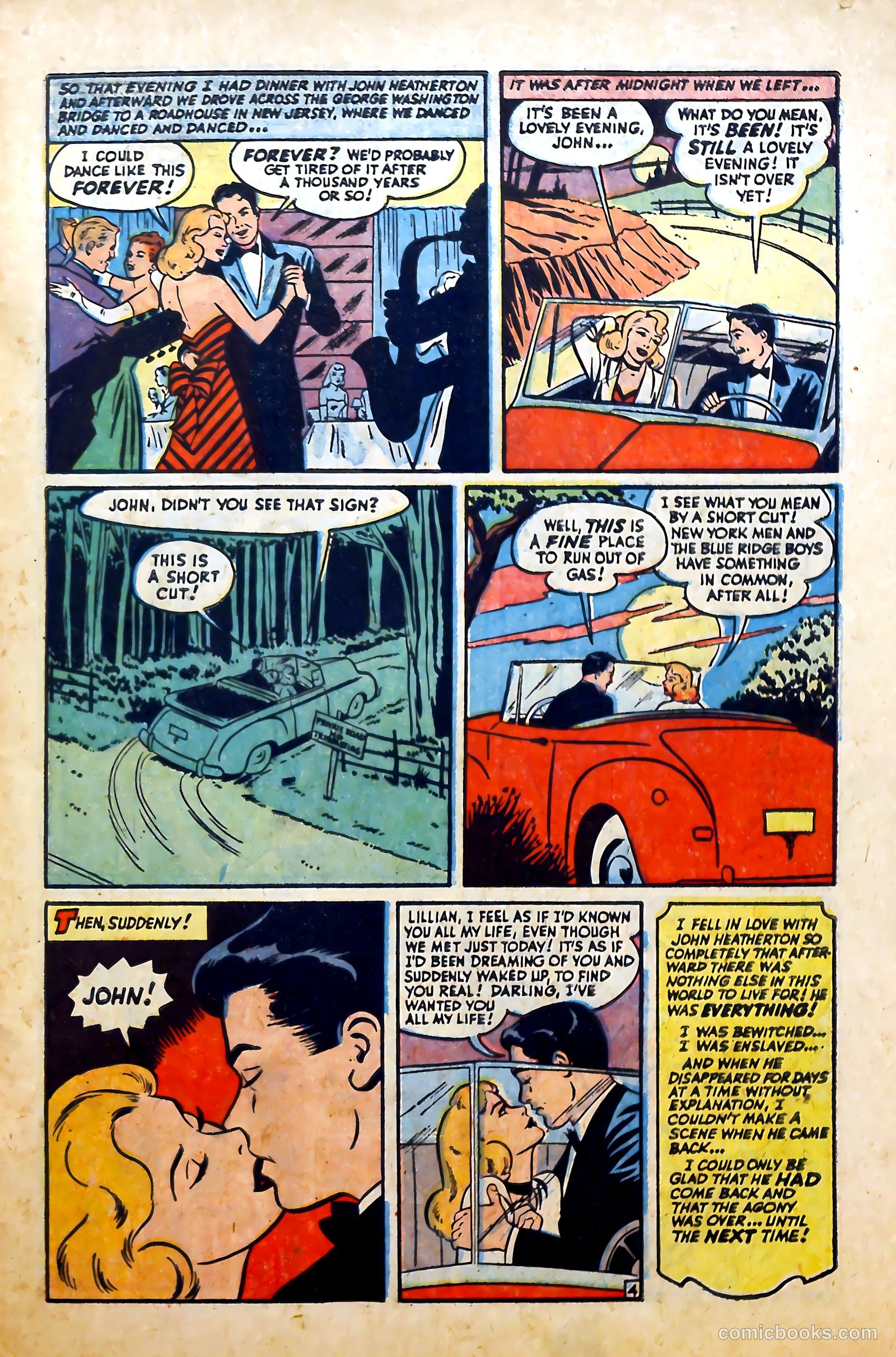 Glamorous Romances #80 (1955) — page 31 of 36