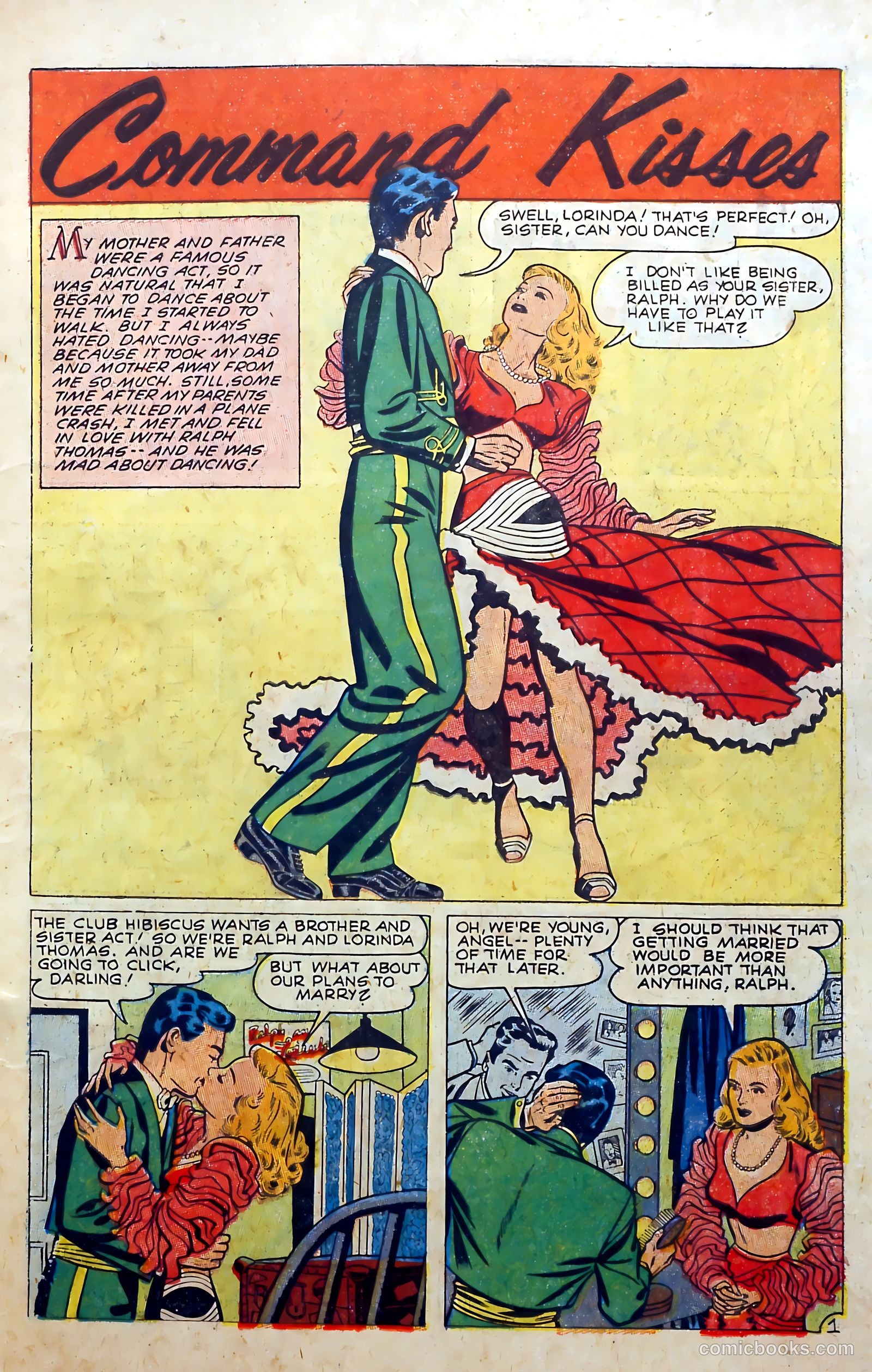 Glamorous Romances #81 (1955) — page 3 of 36