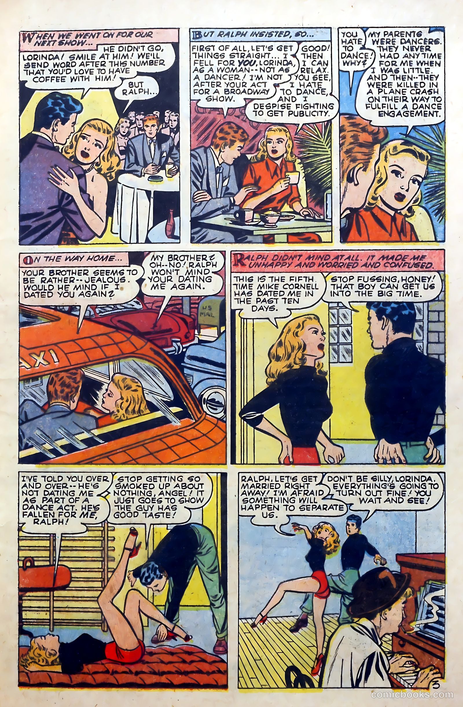 Glamorous Romances #81 (1955) — page 5 of 36