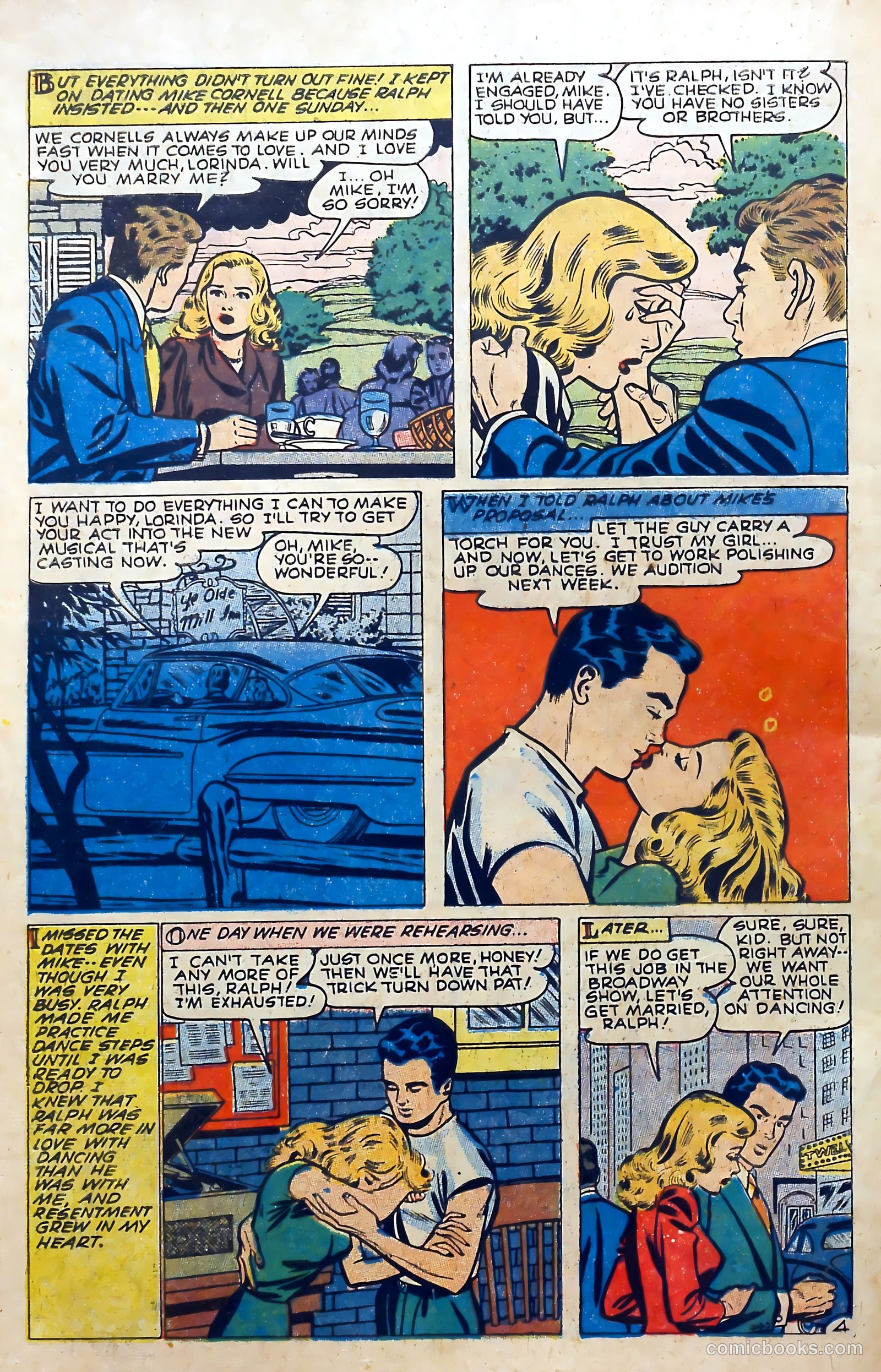 Glamorous Romances #81 (1955) — page 6 of 36