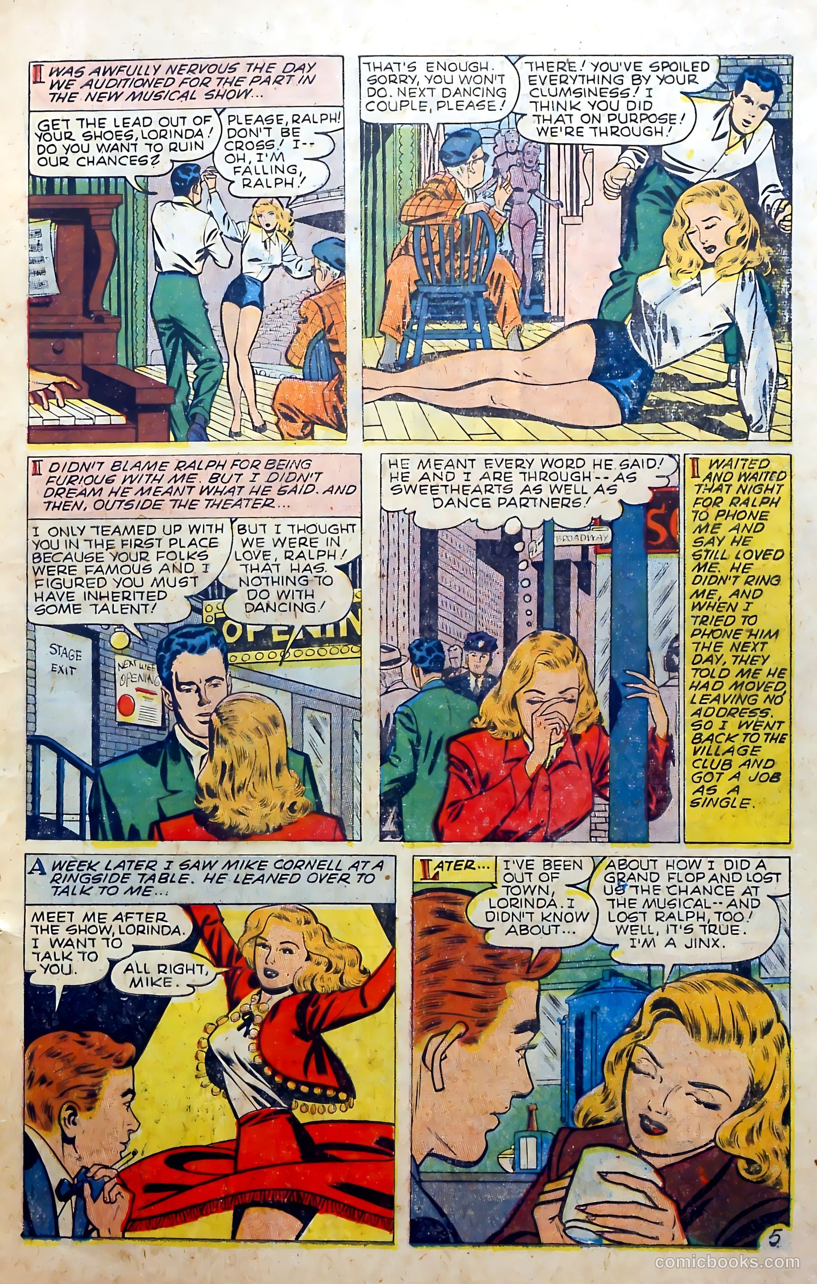 Glamorous Romances #81 (1955) — page 7 of 36
