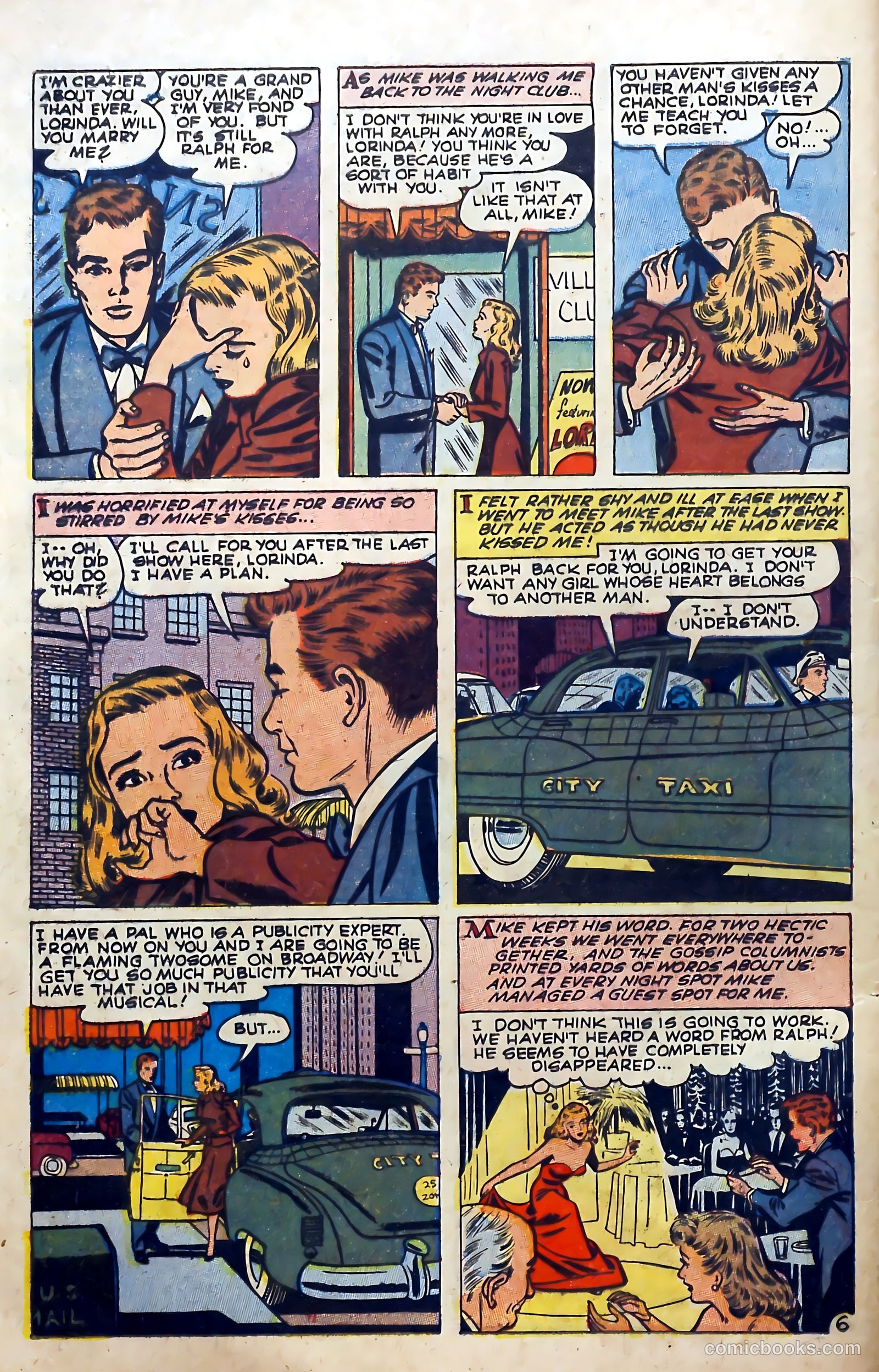 Glamorous Romances #81 (1955) — page 8 of 36