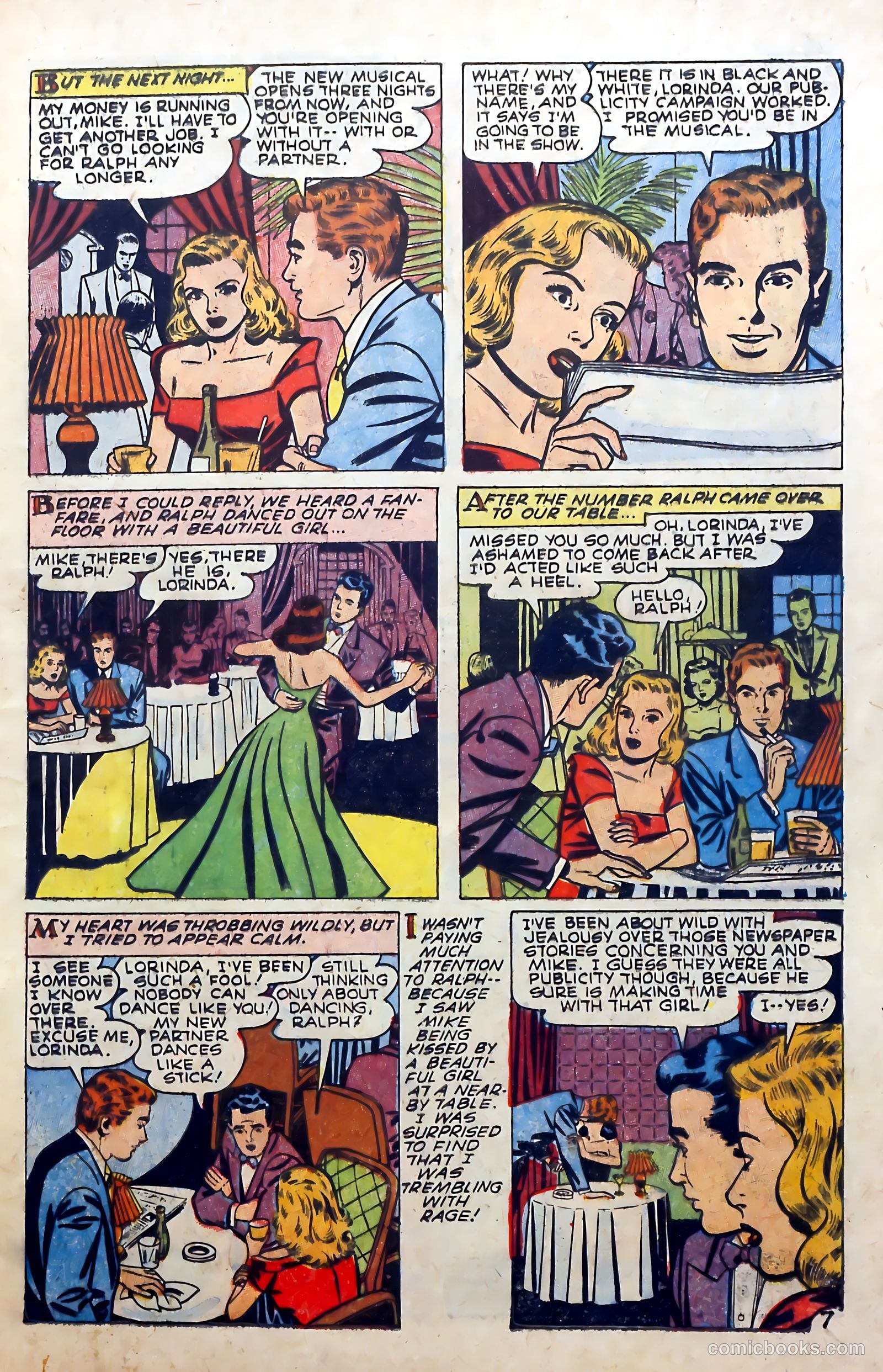 Glamorous Romances #81 (1955) — page 9 of 36