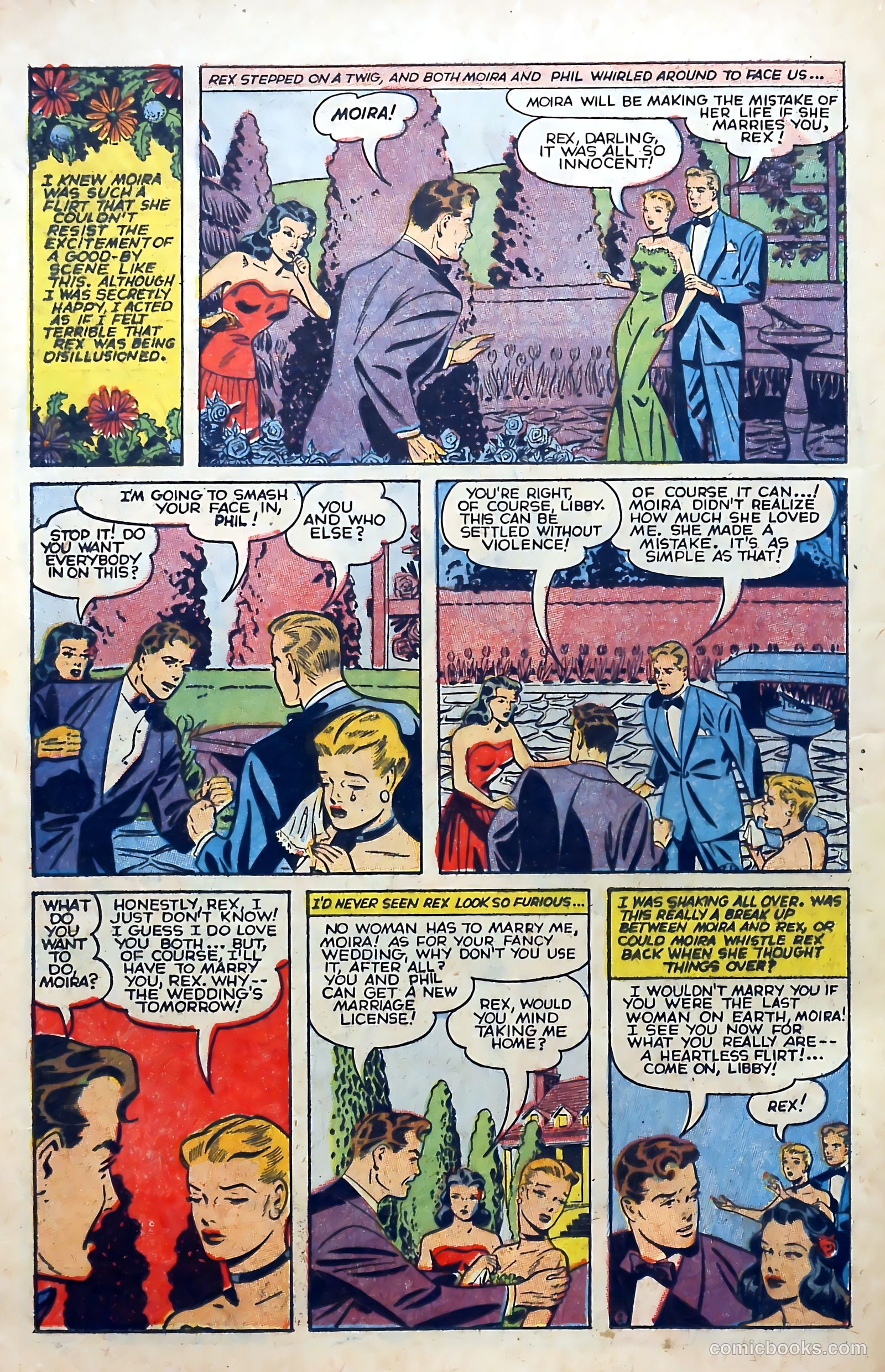 Glamorous Romances #81 (1955) — page 12 of 36