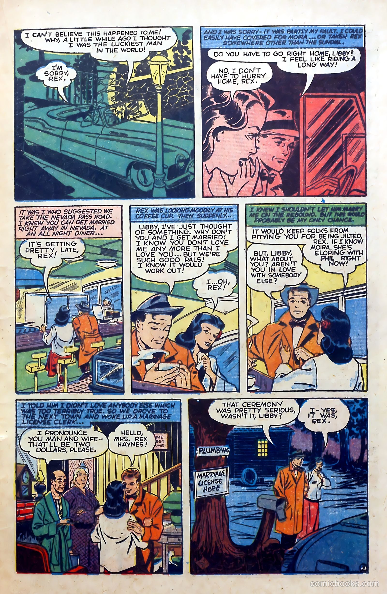 Glamorous Romances #81 (1955) — page 13 of 36