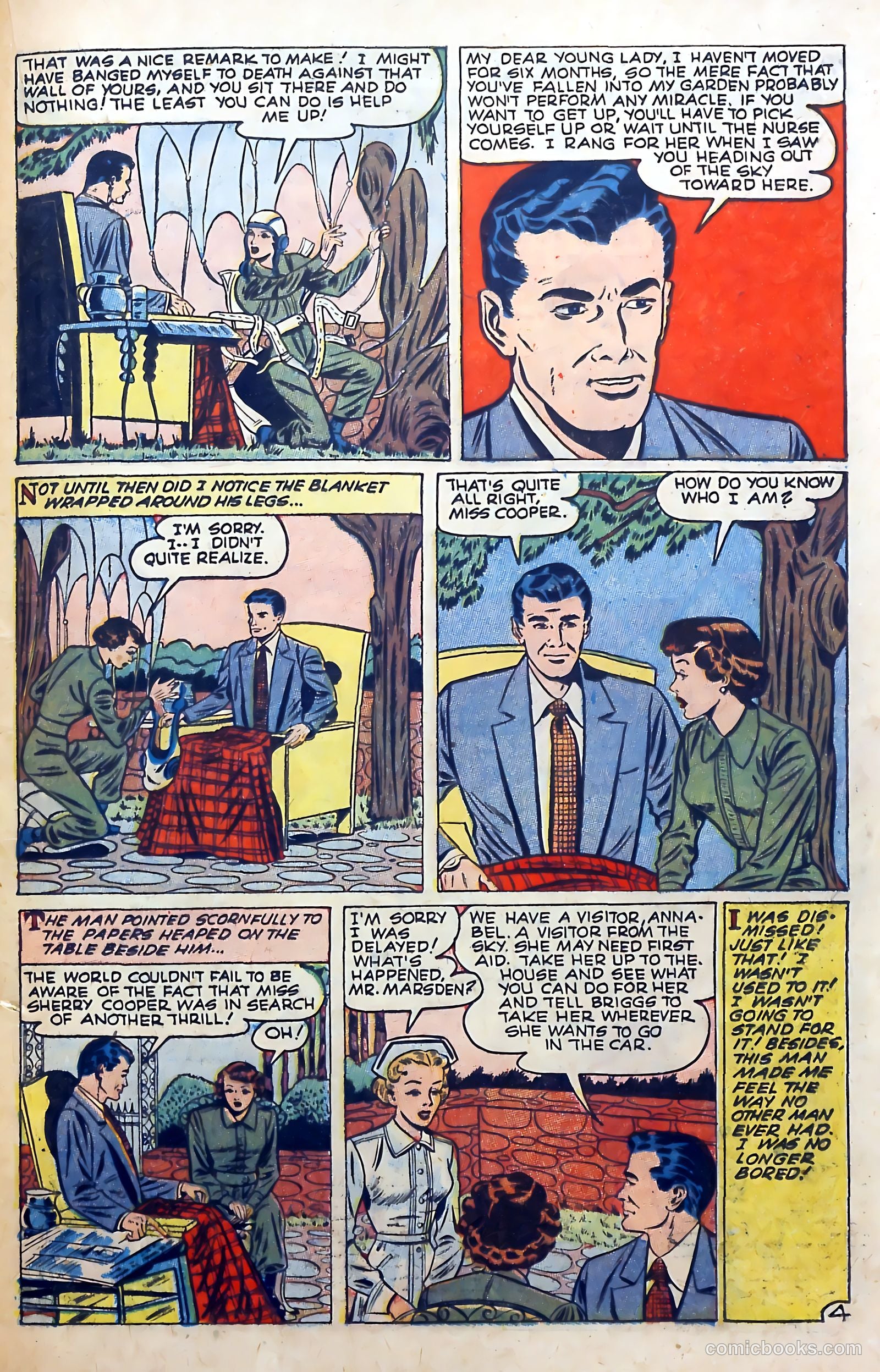 Glamorous Romances #81 (1955) — page 21 of 36