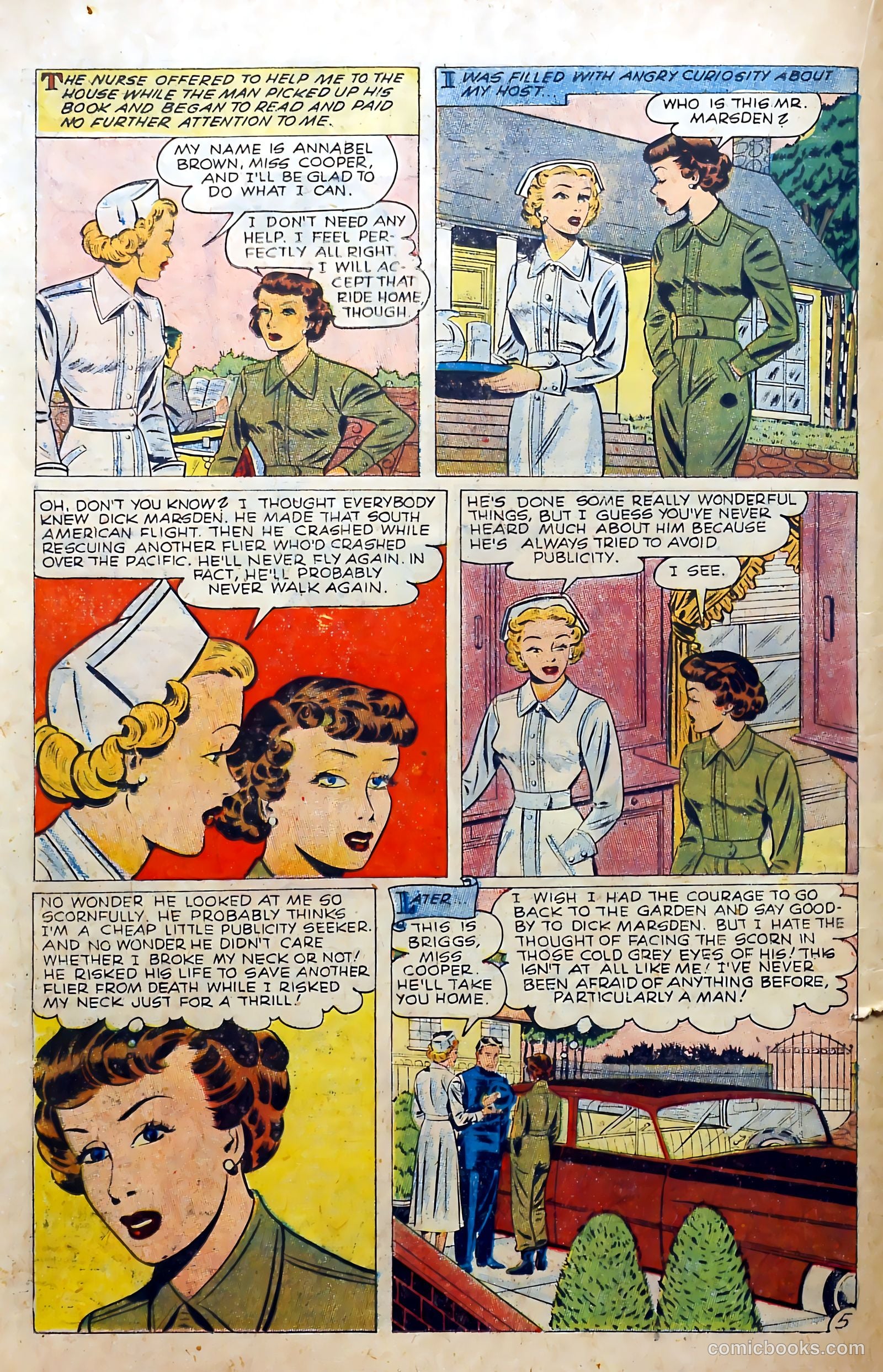Glamorous Romances #81 (1955) — page 22 of 36