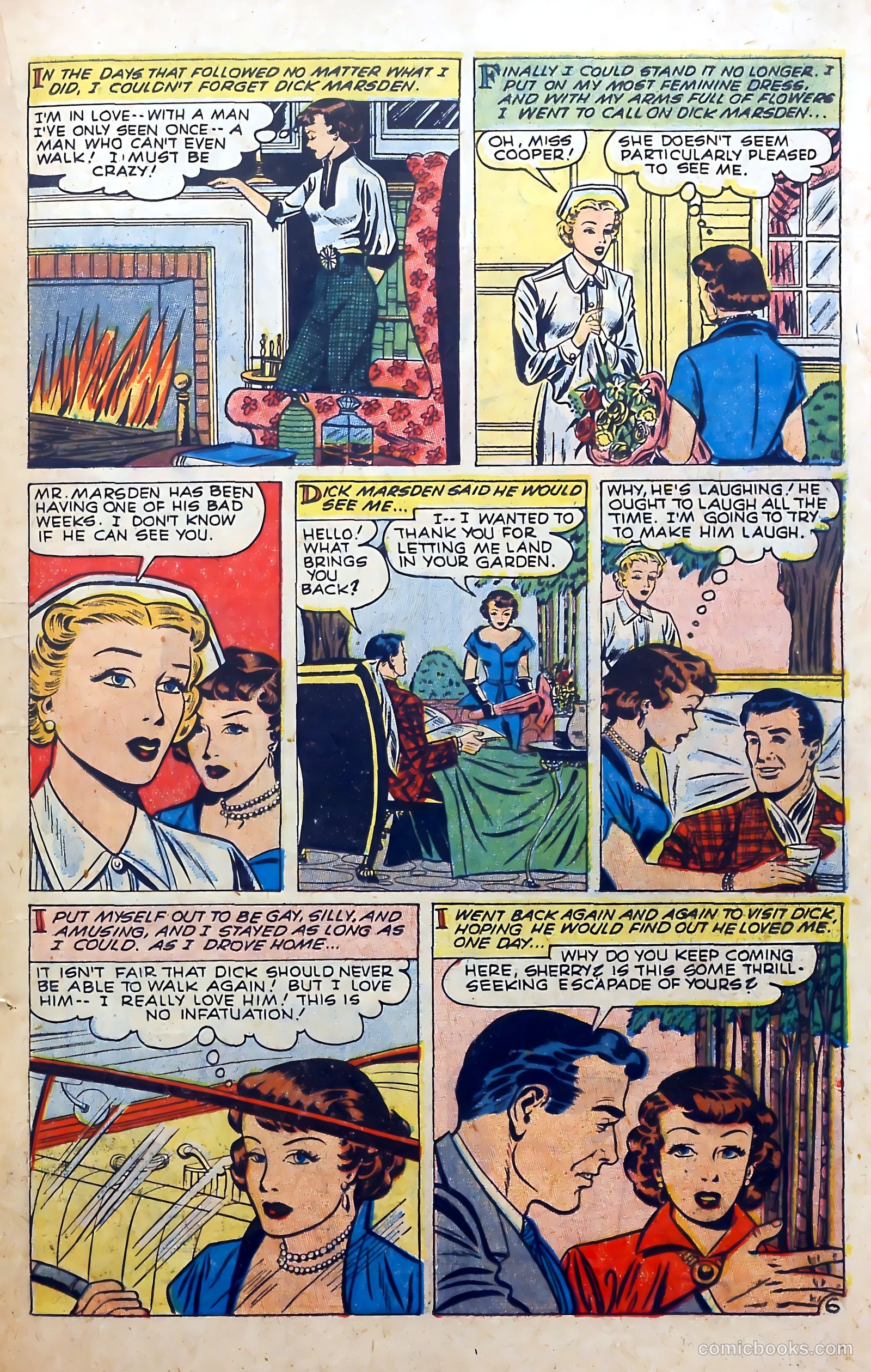 Glamorous Romances #81 (1955) — page 23 of 36