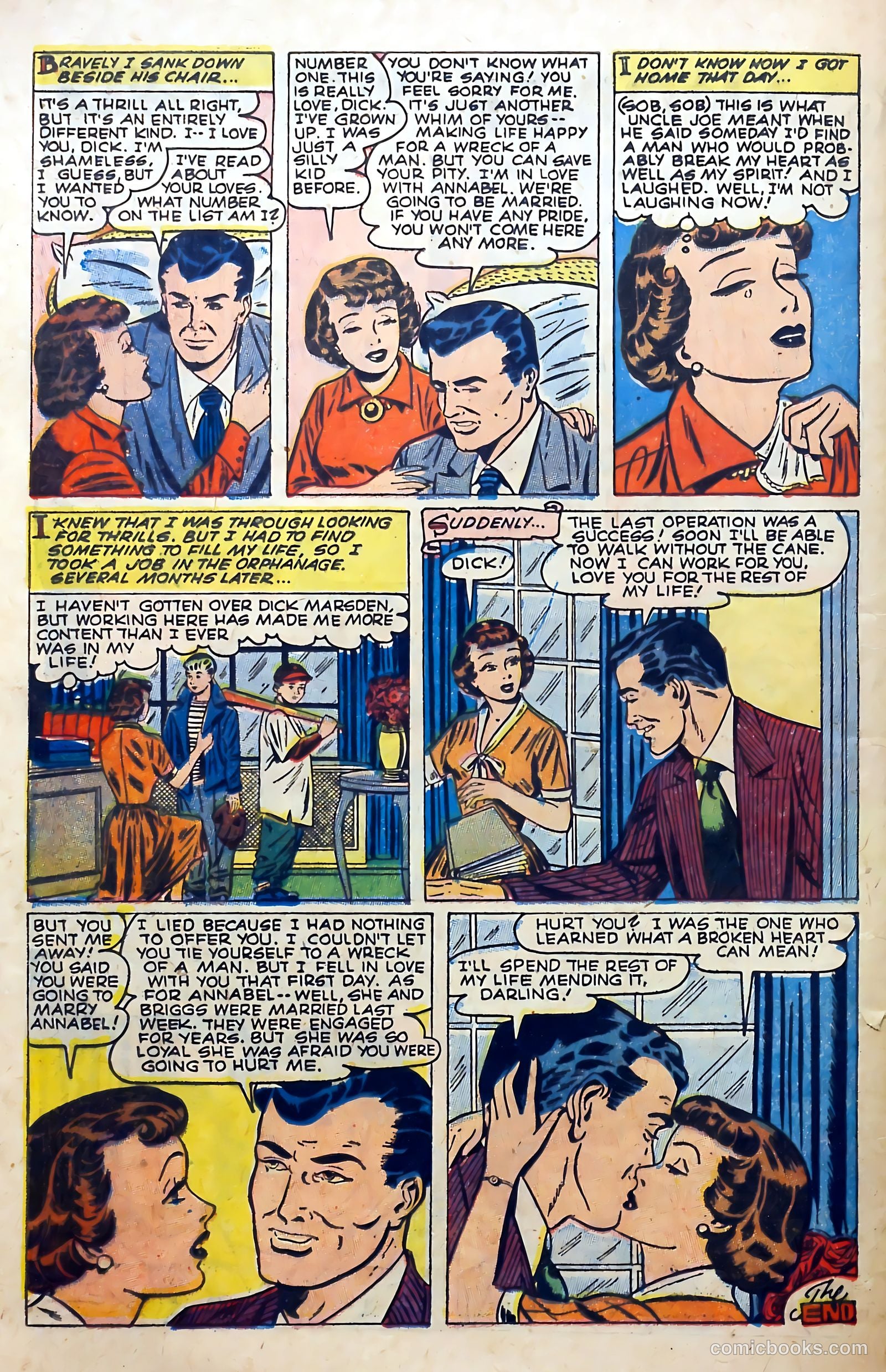 Glamorous Romances #81 (1955) — page 24 of 36