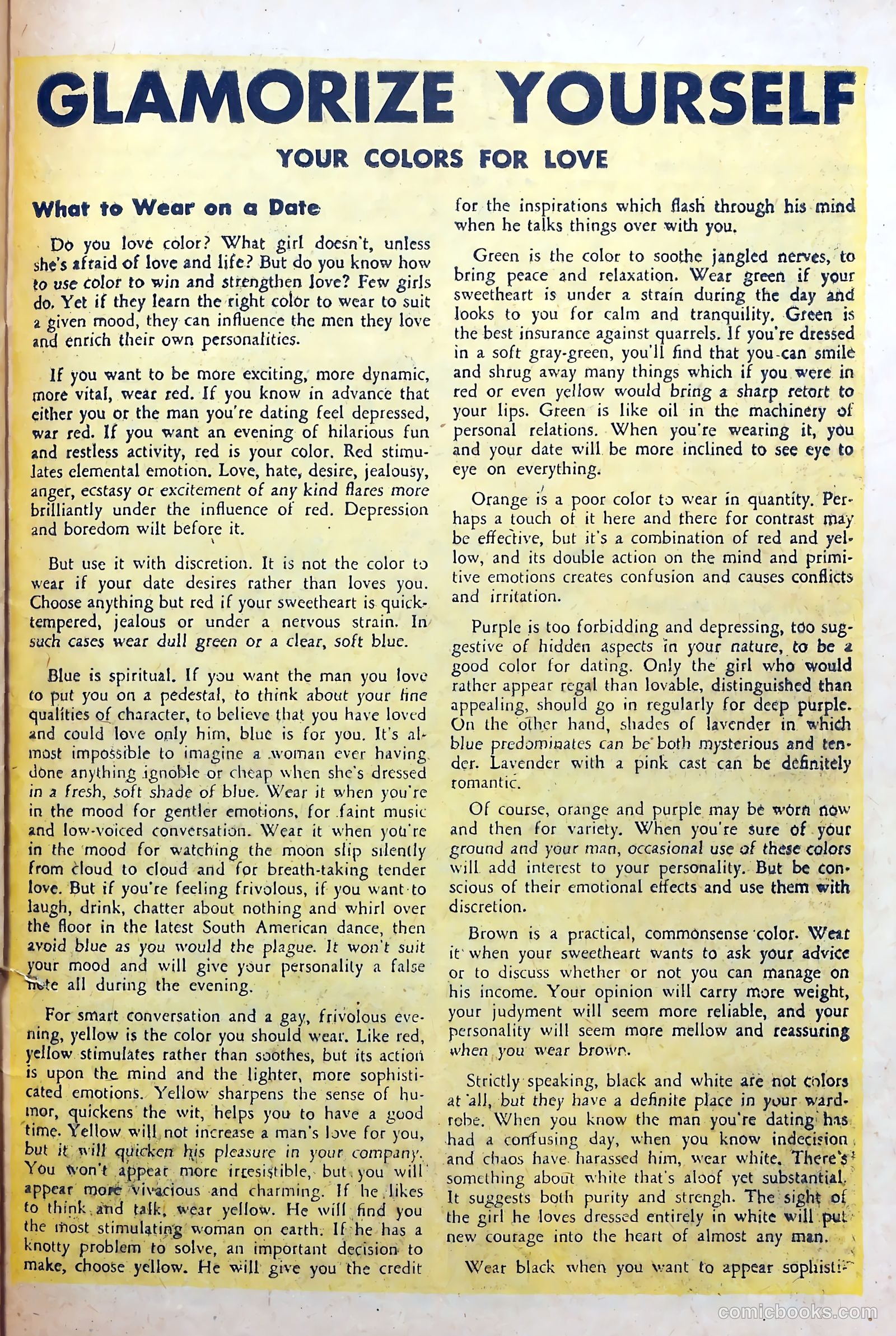 Glamorous Romances #81 (1955) — page 25 of 36