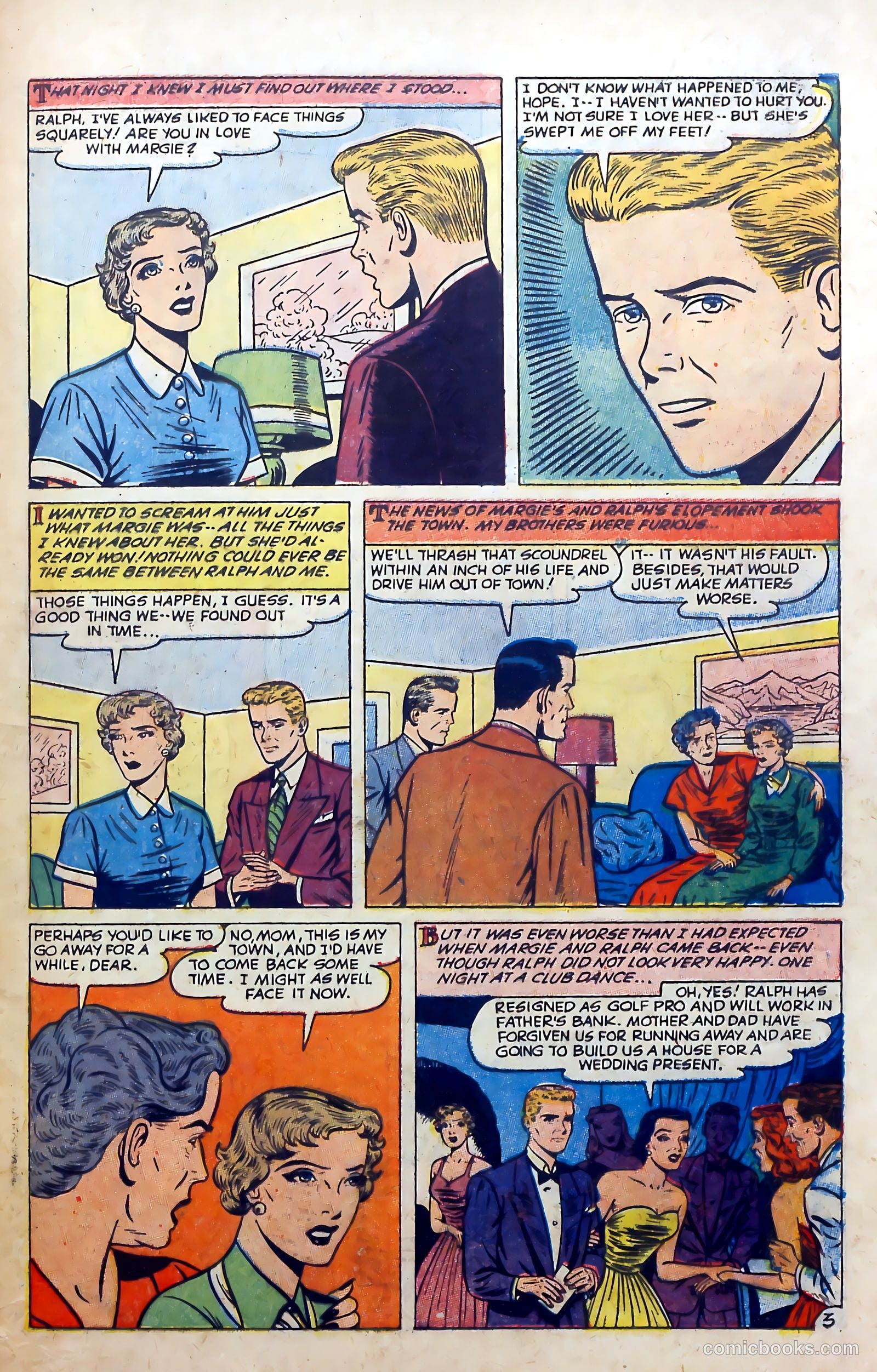 Glamorous Romances #81 (1955) — page 29 of 36