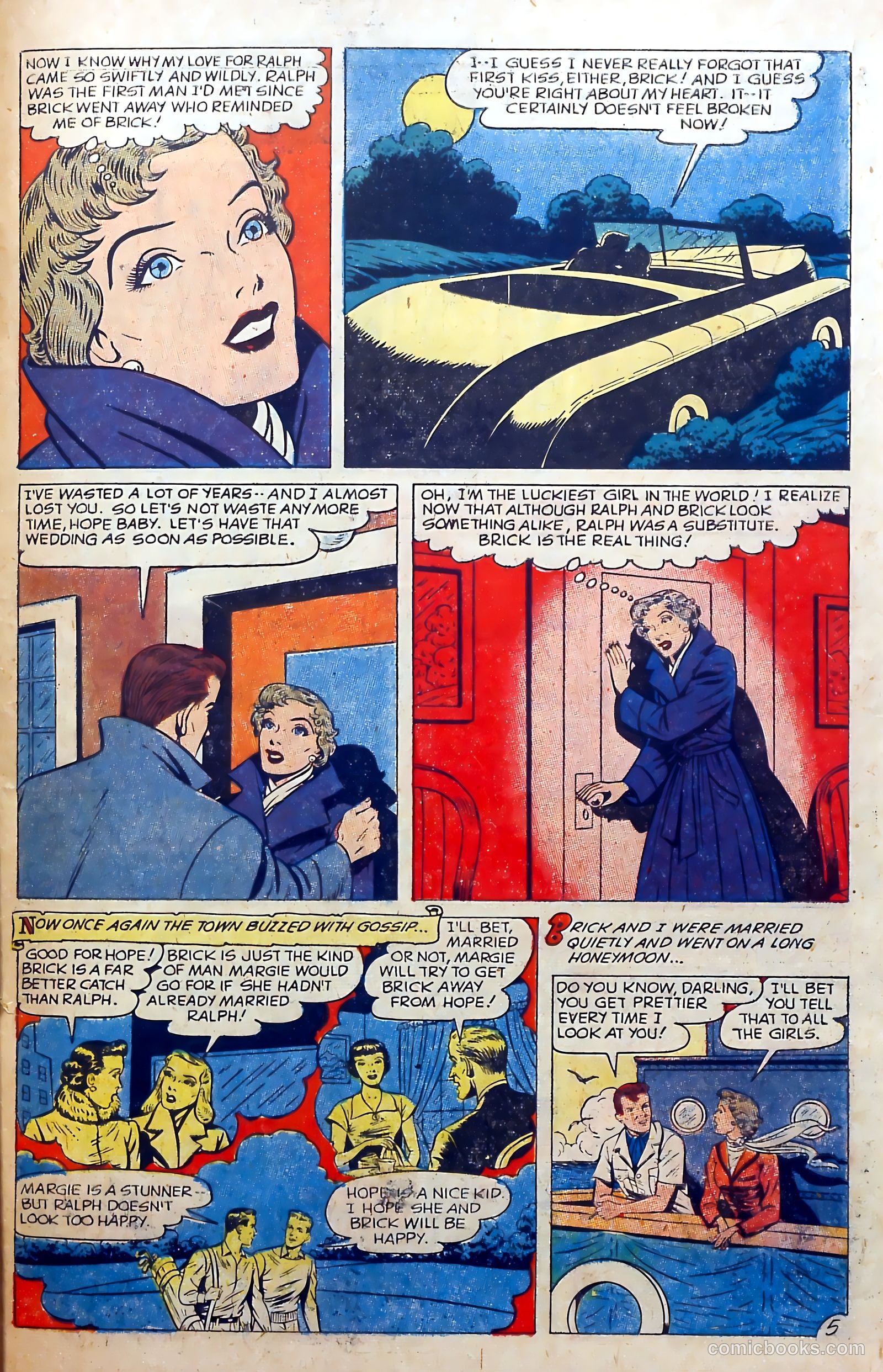 Glamorous Romances #81 (1955) — page 31 of 36