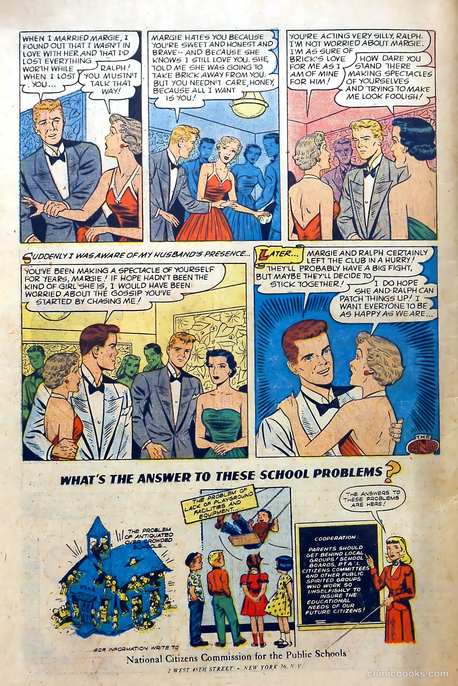 Glamorous Romances #81 (1955) — page 34 of 36