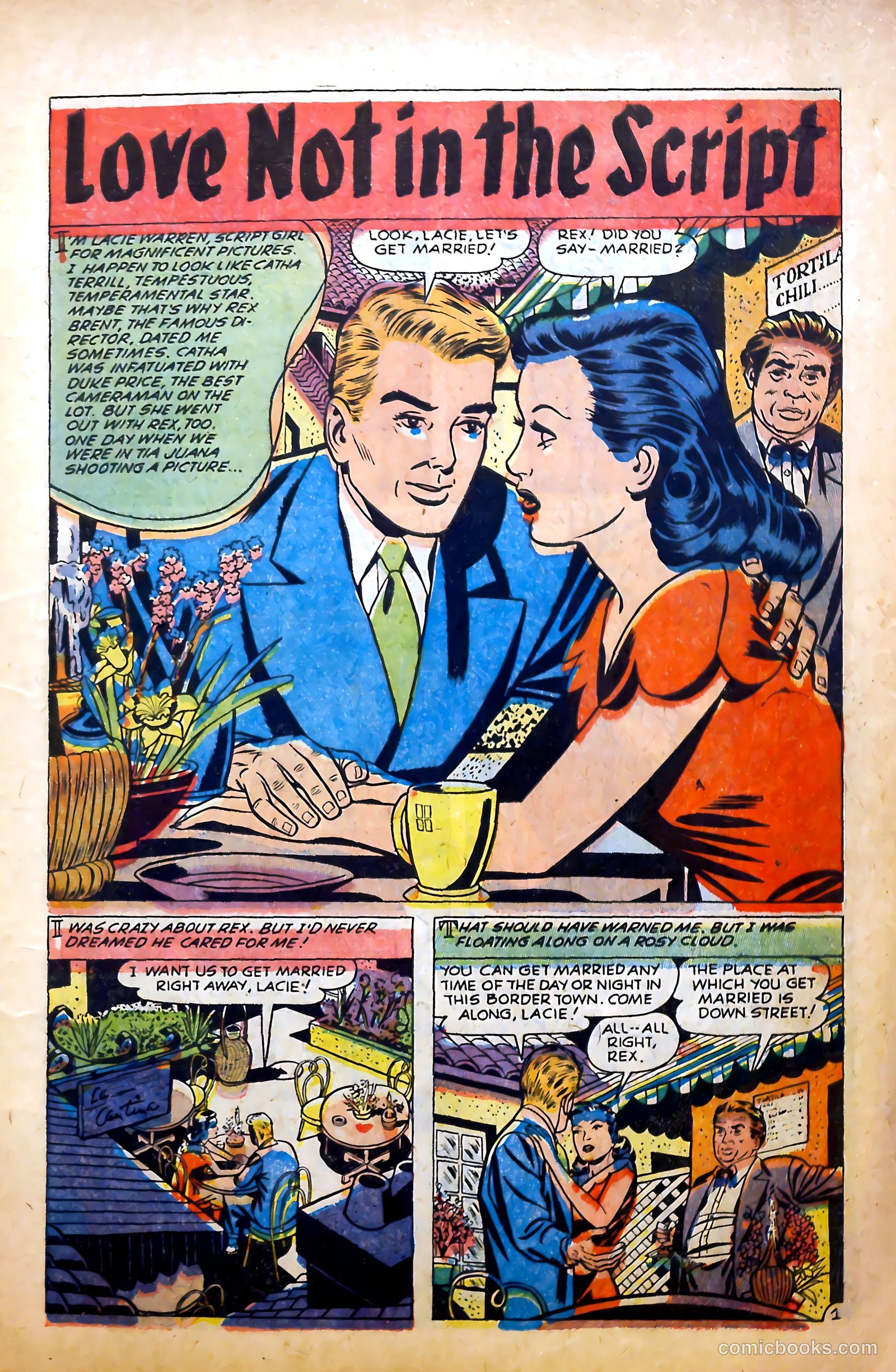 Glamorous Romances #82 (1955) — page 3 of 37