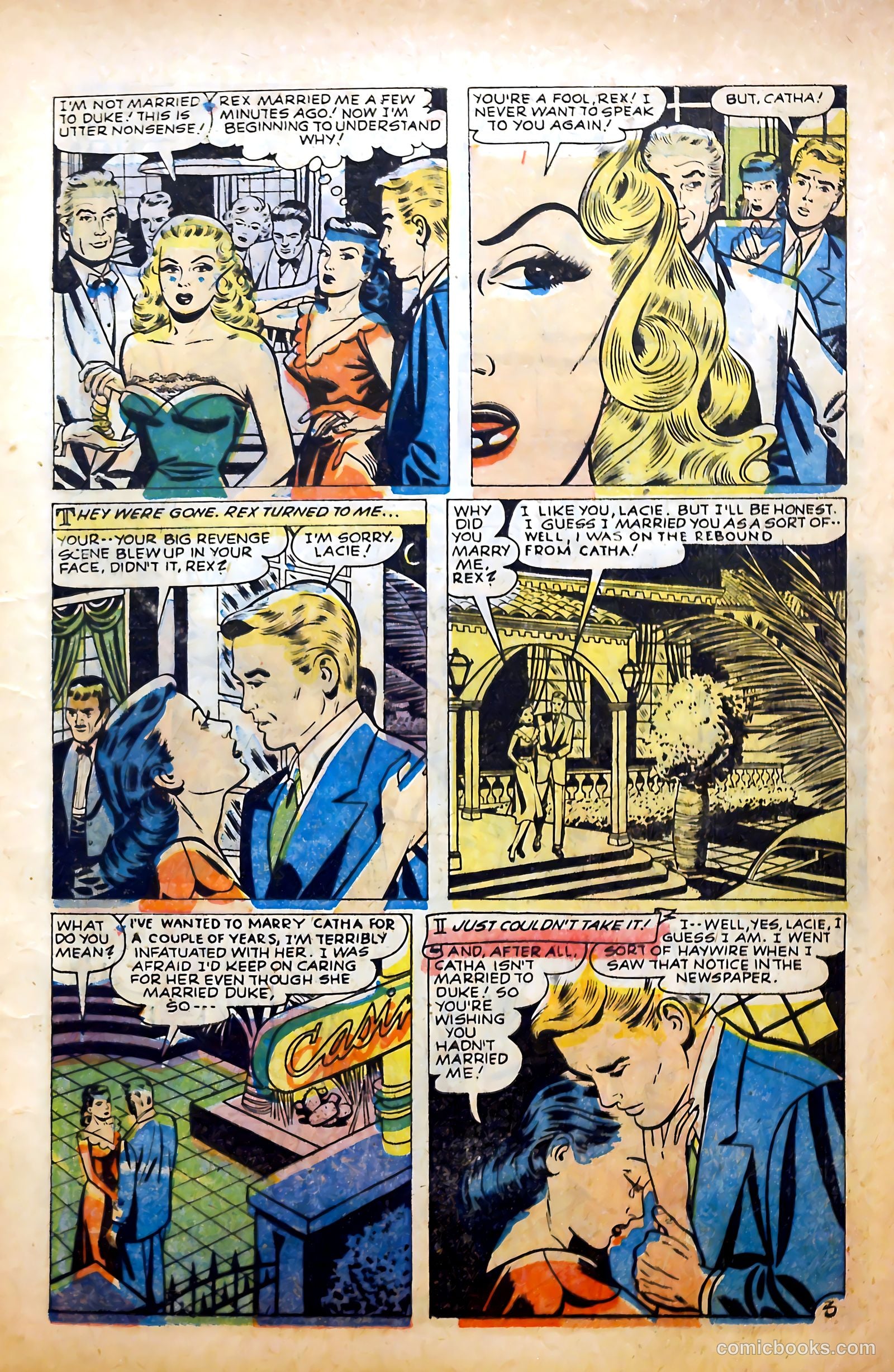 Glamorous Romances #82 (1955) — page 5 of 37