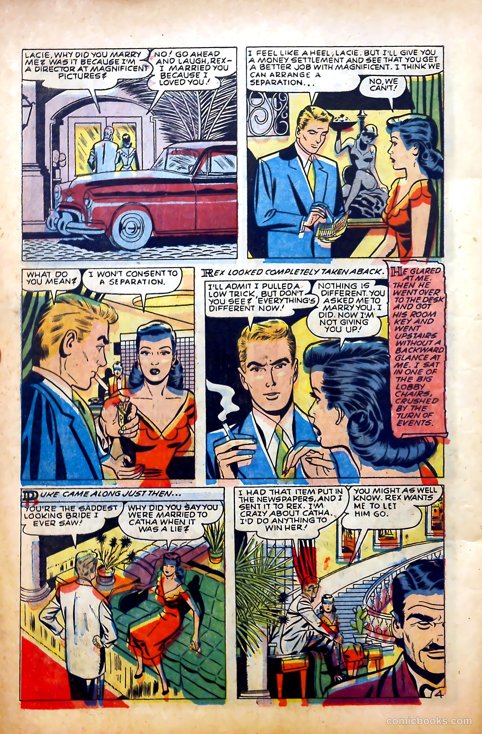 Glamorous Romances #82 (1955) — page 6 of 37