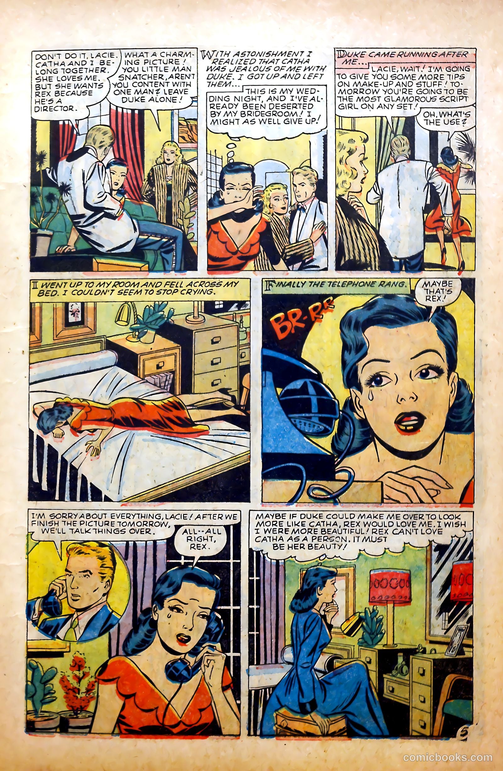 Glamorous Romances #82 (1955) — page 7 of 37