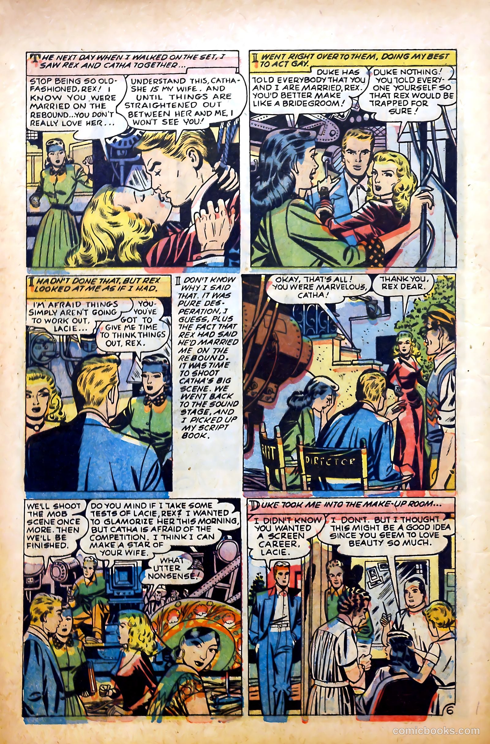 Glamorous Romances #82 (1955) — page 8 of 37